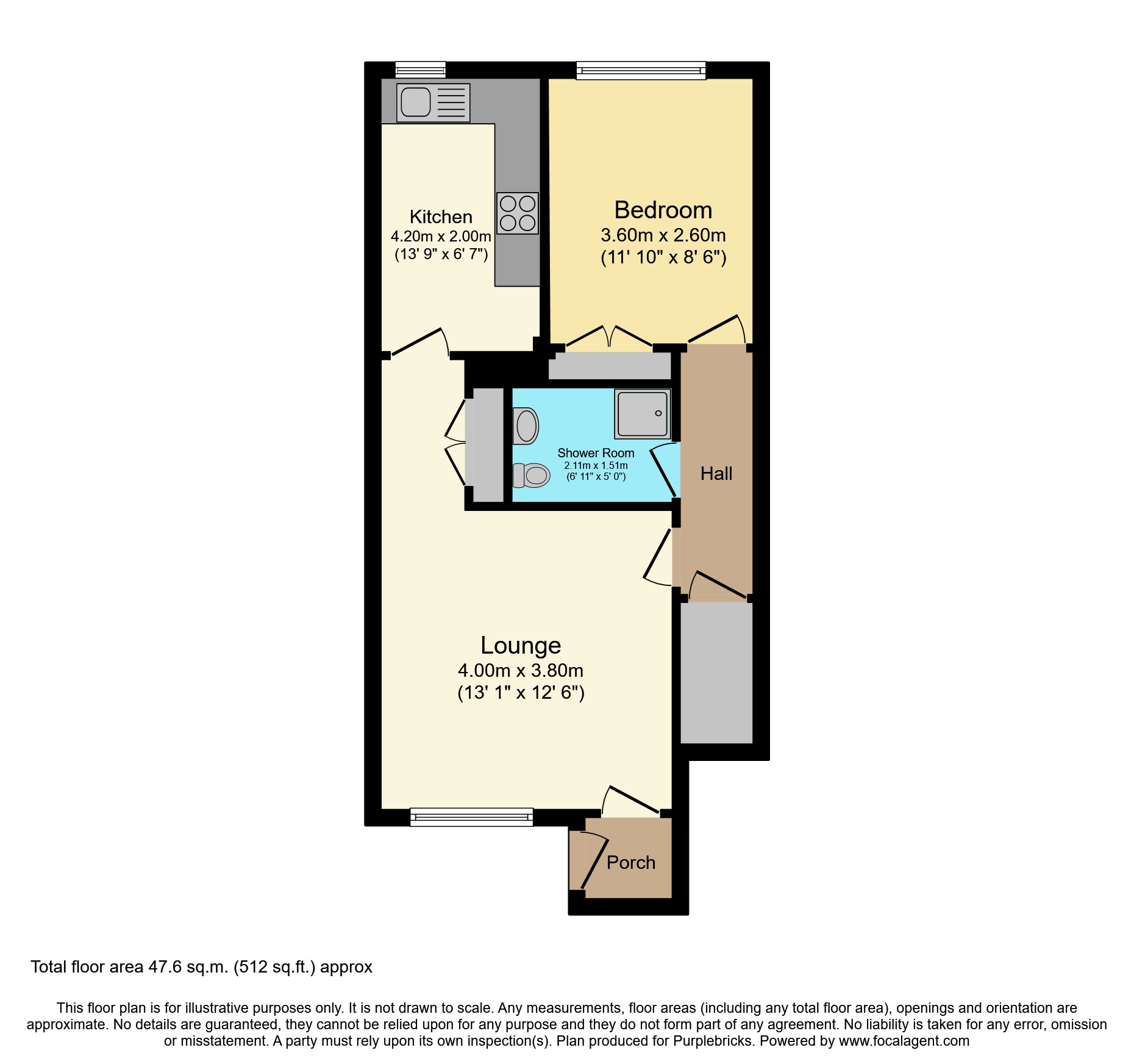Apperley Way, Halesowen B63, 1 bedroom flat for sale 61957356
