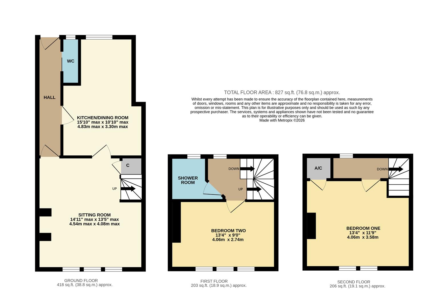 99, London Road, Chippenham floorplan