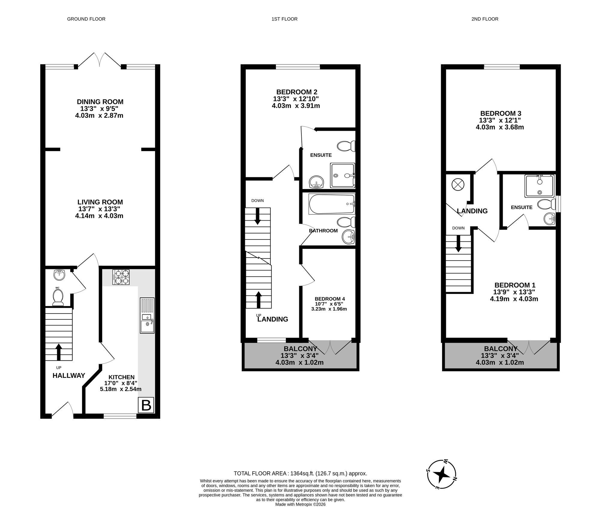 39 Kingshill Drive, High Wycombe floorplan