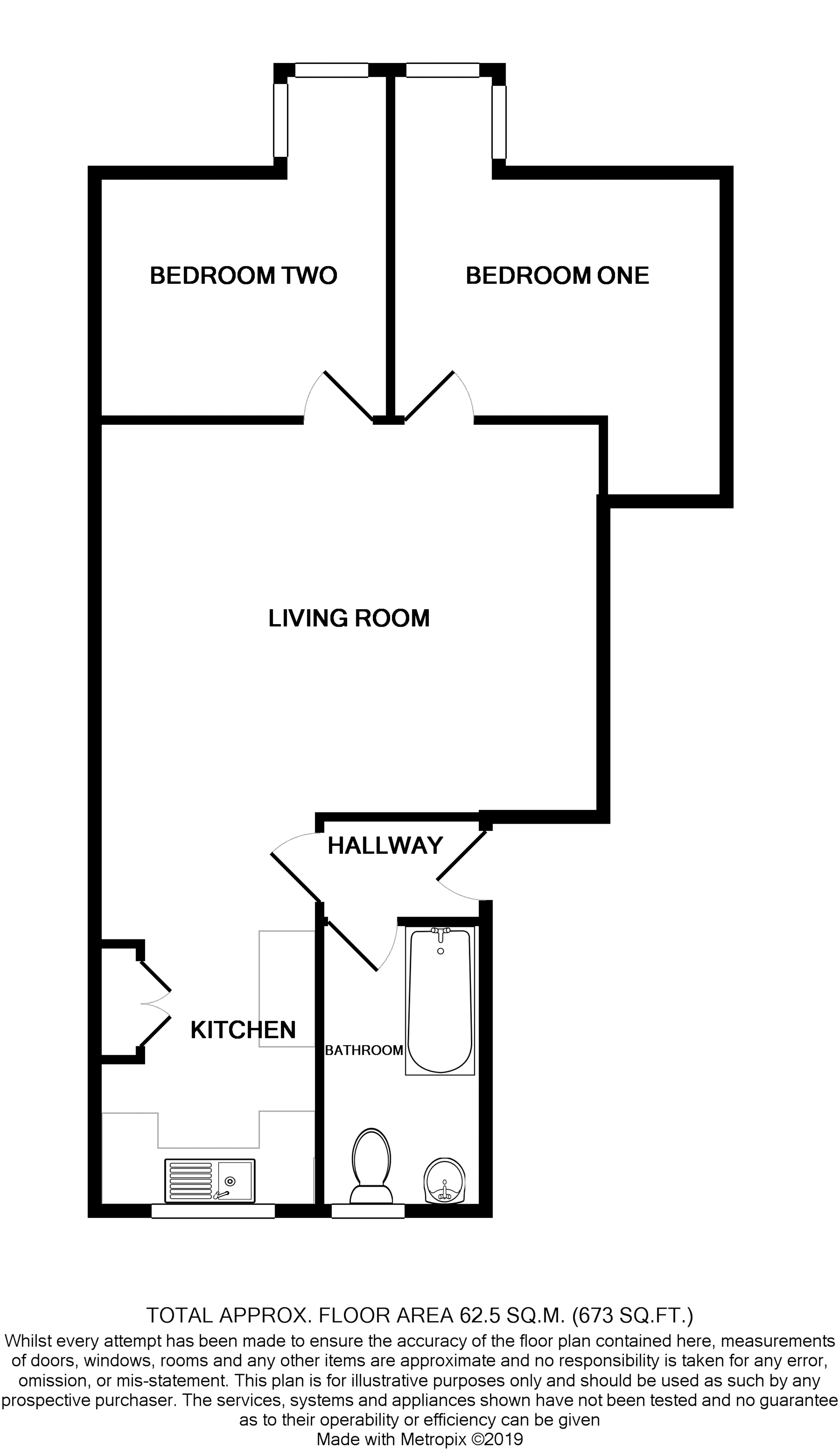 2 Bedrooms Flat to rent in Commercial Street, Senghenydd CF83