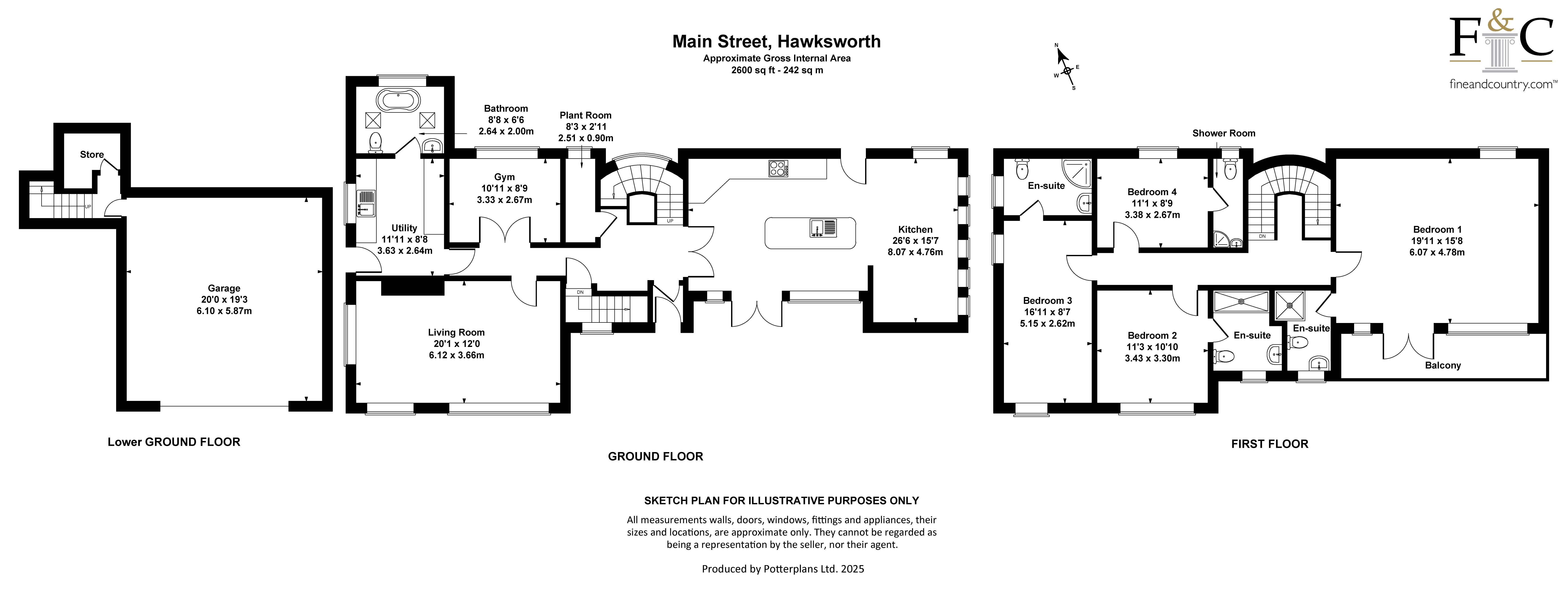 Sylvan Lodge,, Main Street, Leeds floorplan