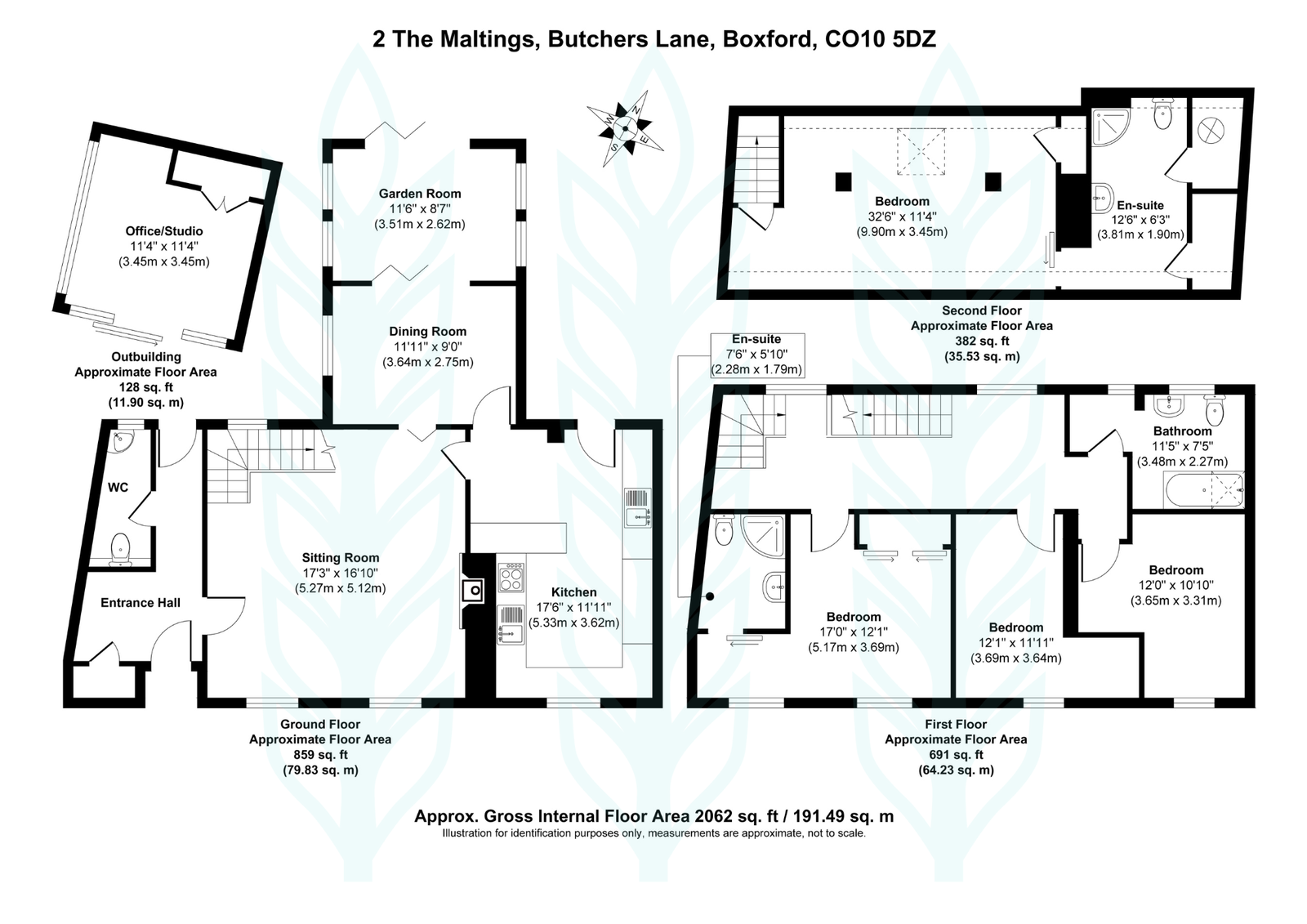 The Maltings ,2, Butchers Lane, Sudbury floorplan
