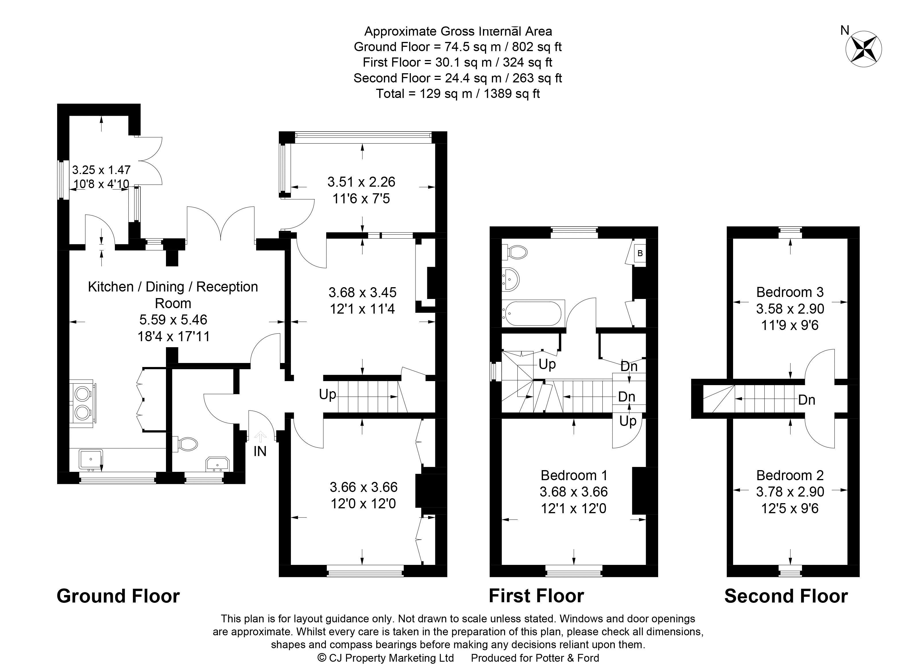 3 Bedrooms Terraced house for sale in Germain Street, Chesham HP5