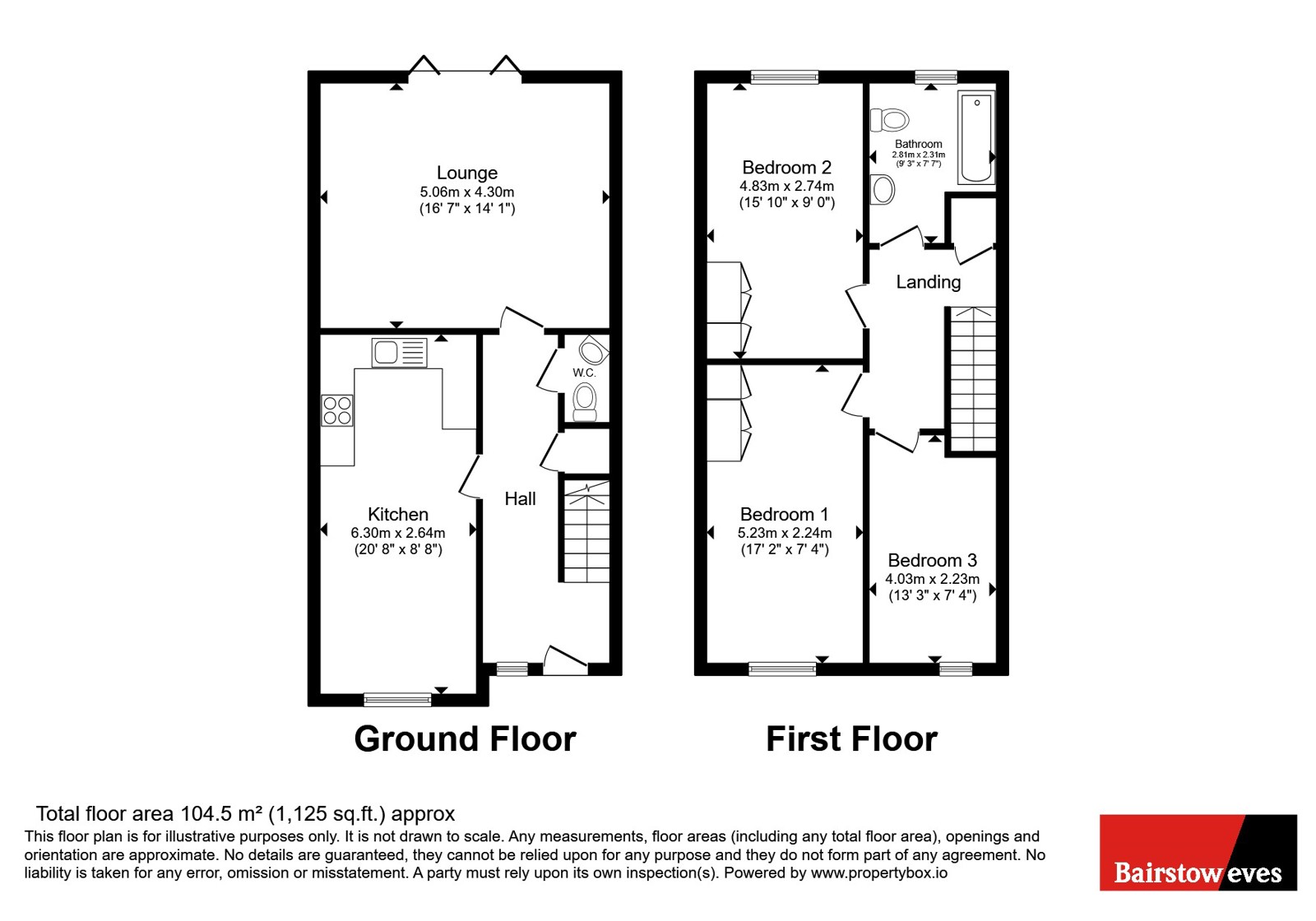 Dhami Close, Essex floorplan