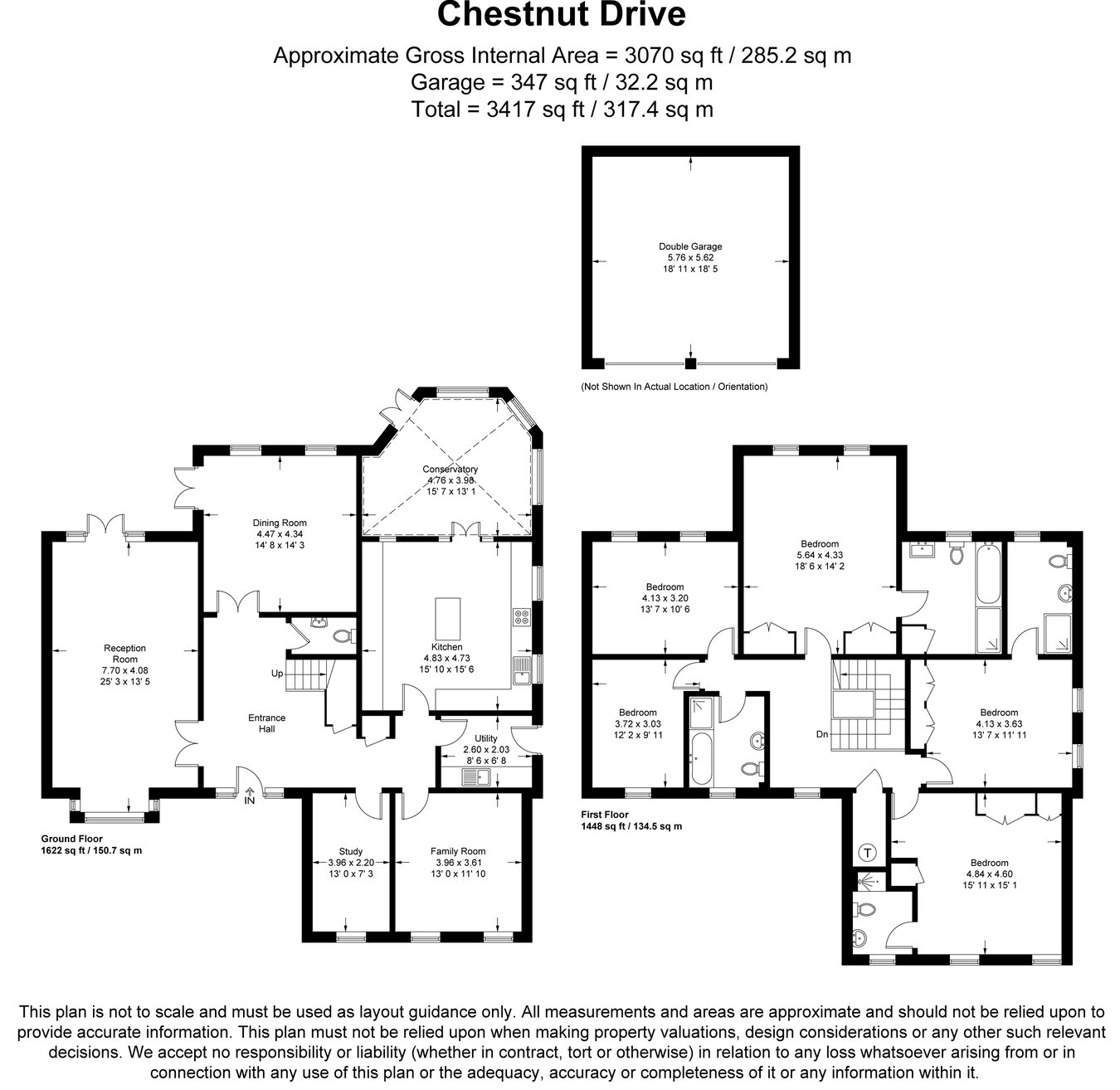 7, Chestnut Drive, Bishop's Stortford floorplan