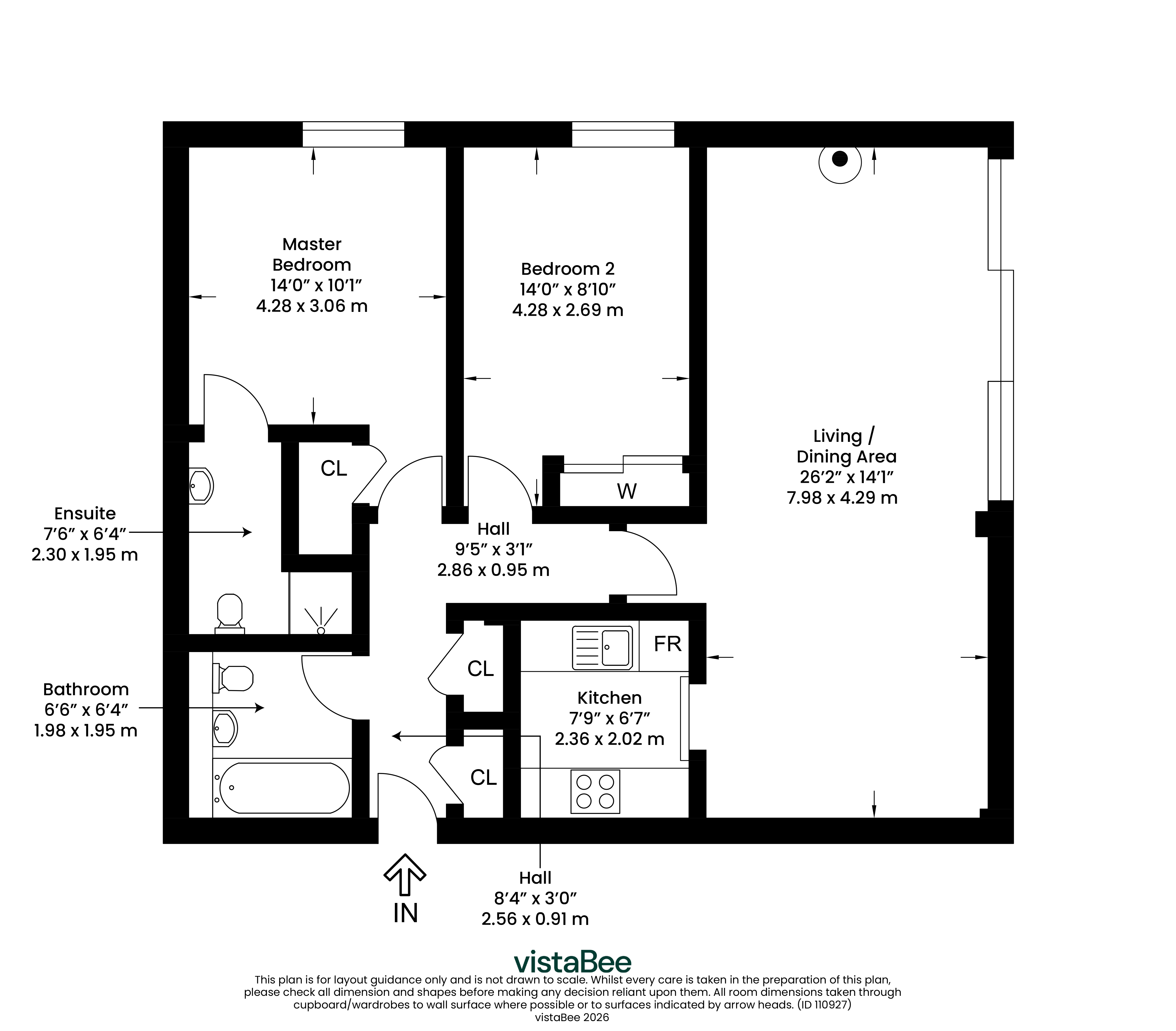 4/1, 6, Brabloch Park, Renfrewshire floorplan