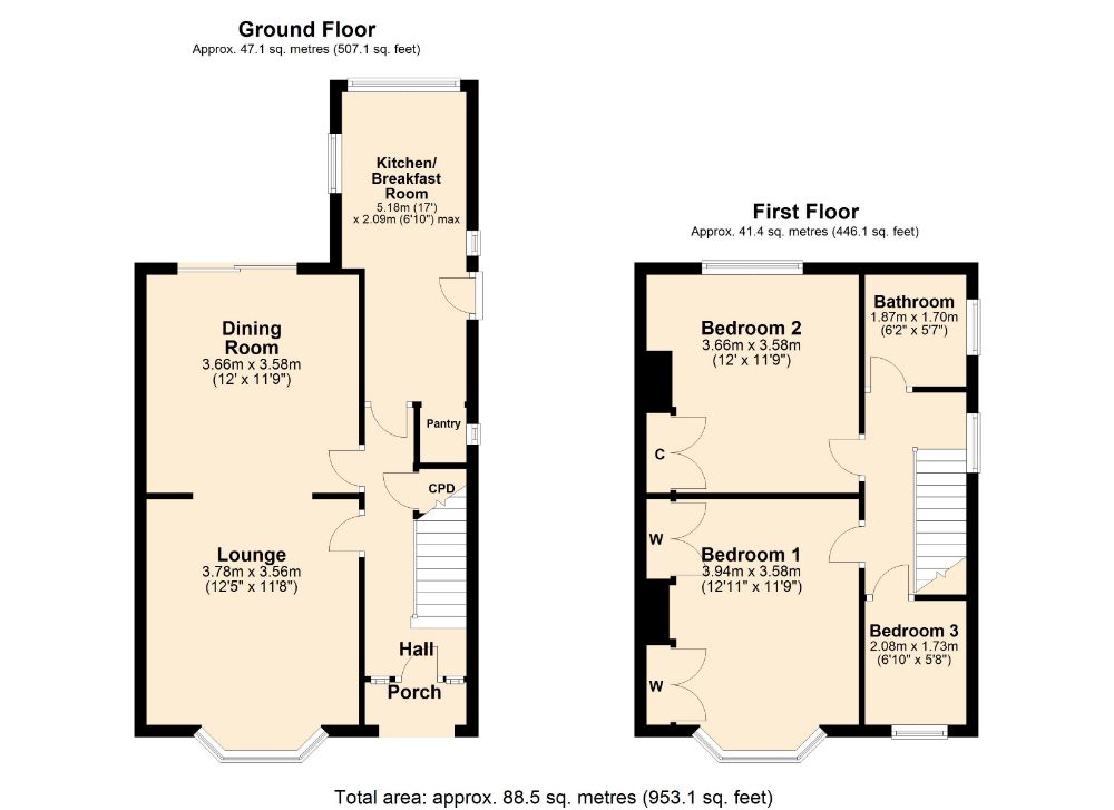 3 Bedrooms Semi-detached house for sale in Mayfield Road, Spinney Hill, Northampton NN3