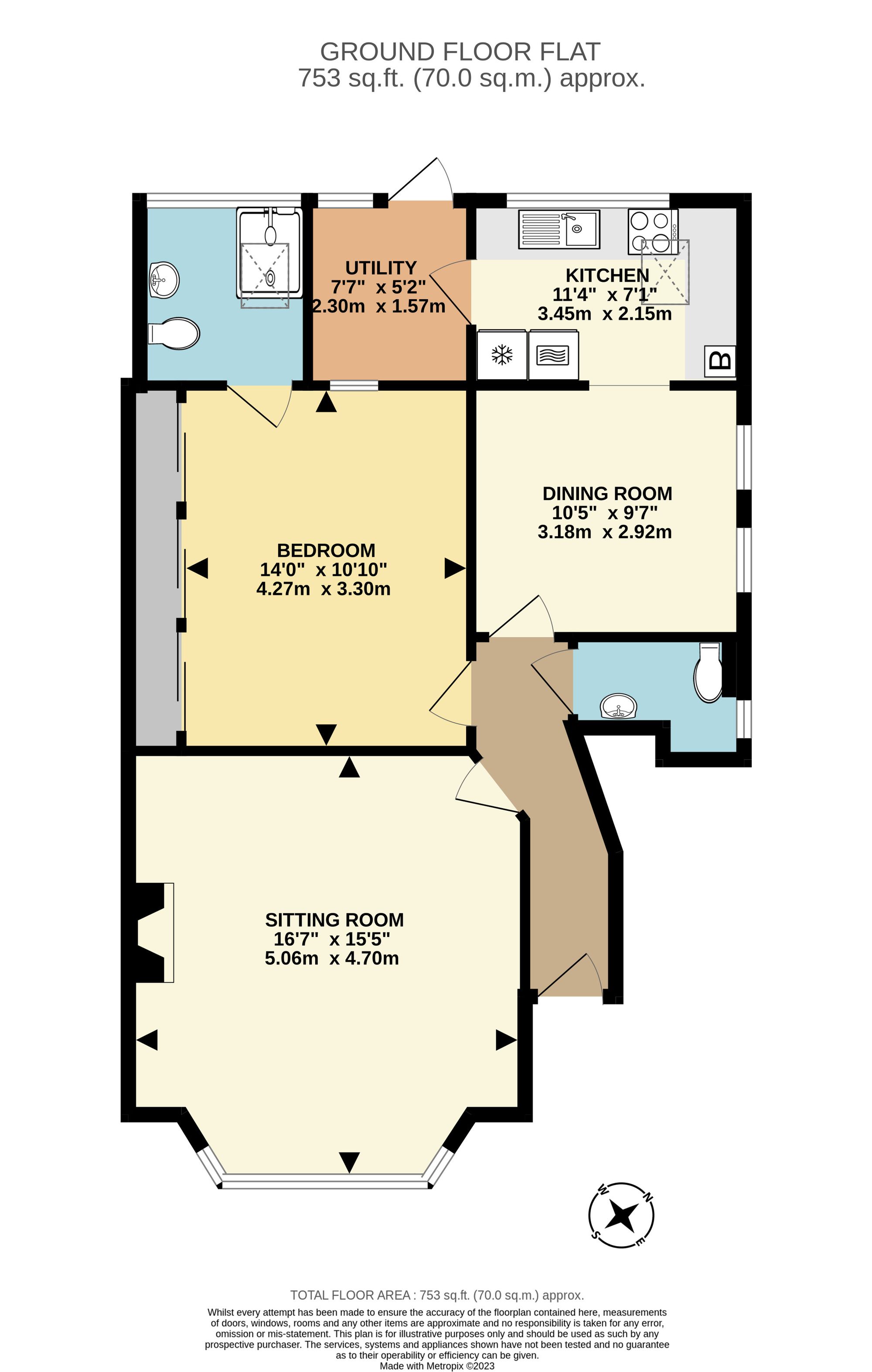 St. Road, Torquay TQ1, 1 bedroom flat for sale 66263670