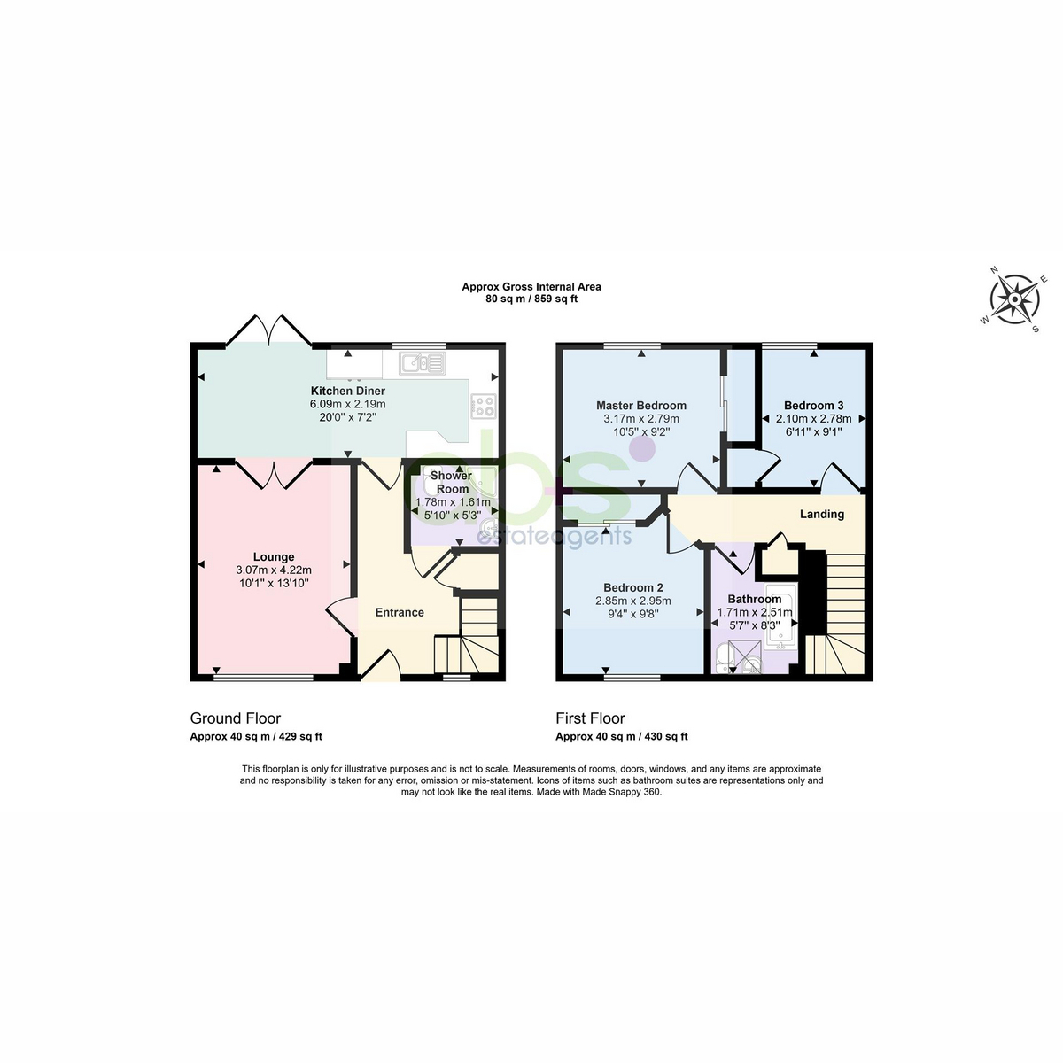 44, Ewing Crescent, Buckie floorplan