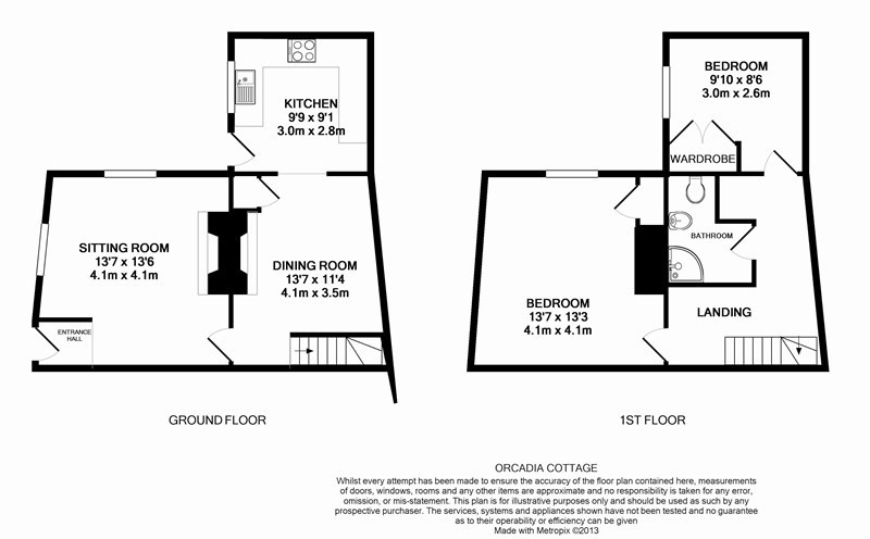 Orcadia Cottage,, Penny Street, Dorset floorplan