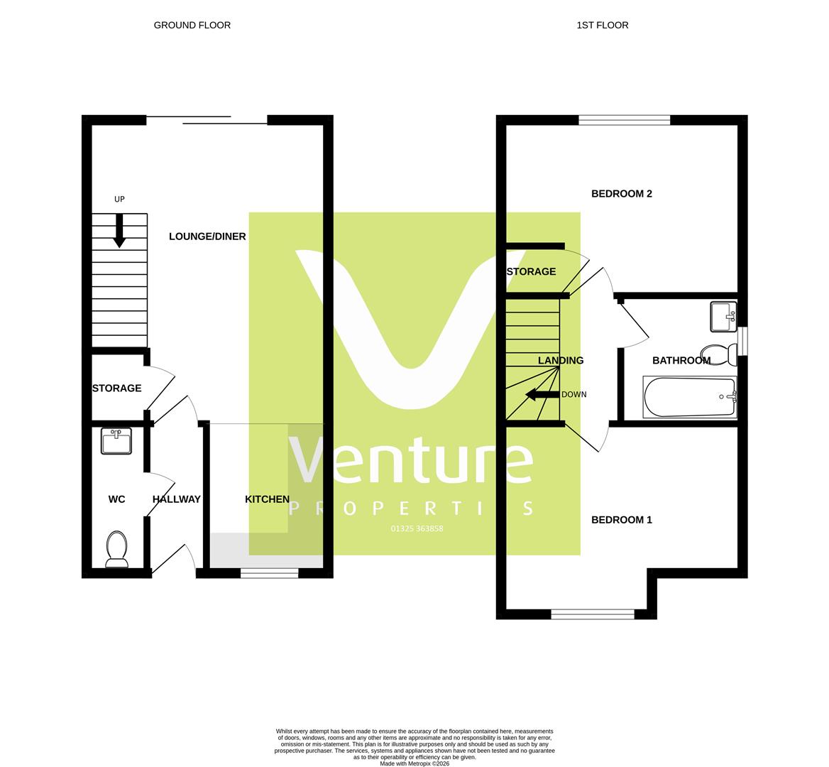 28, John Fowler Way, Darlington floorplan