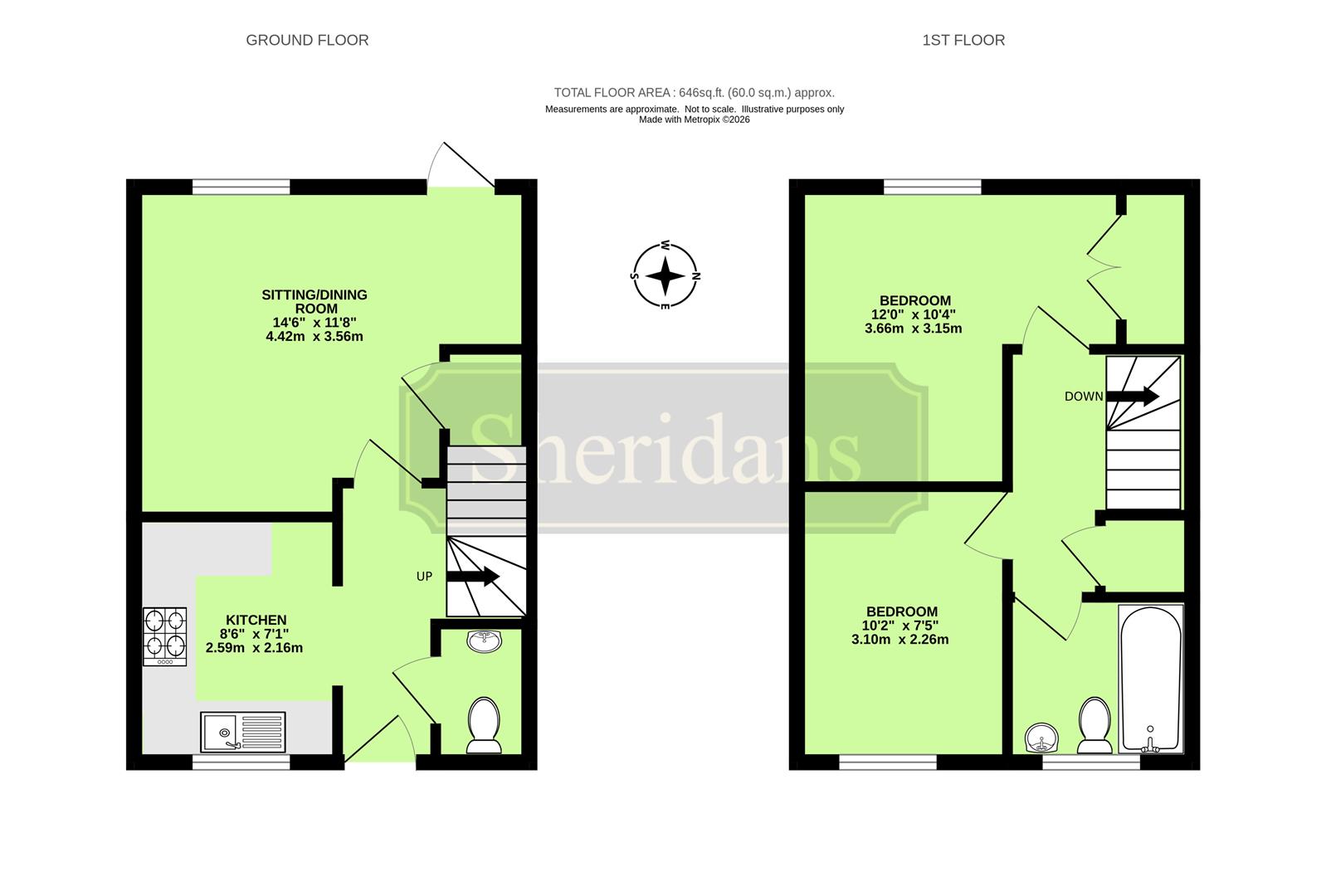 22, East Close, Bury St. Edmunds floorplan