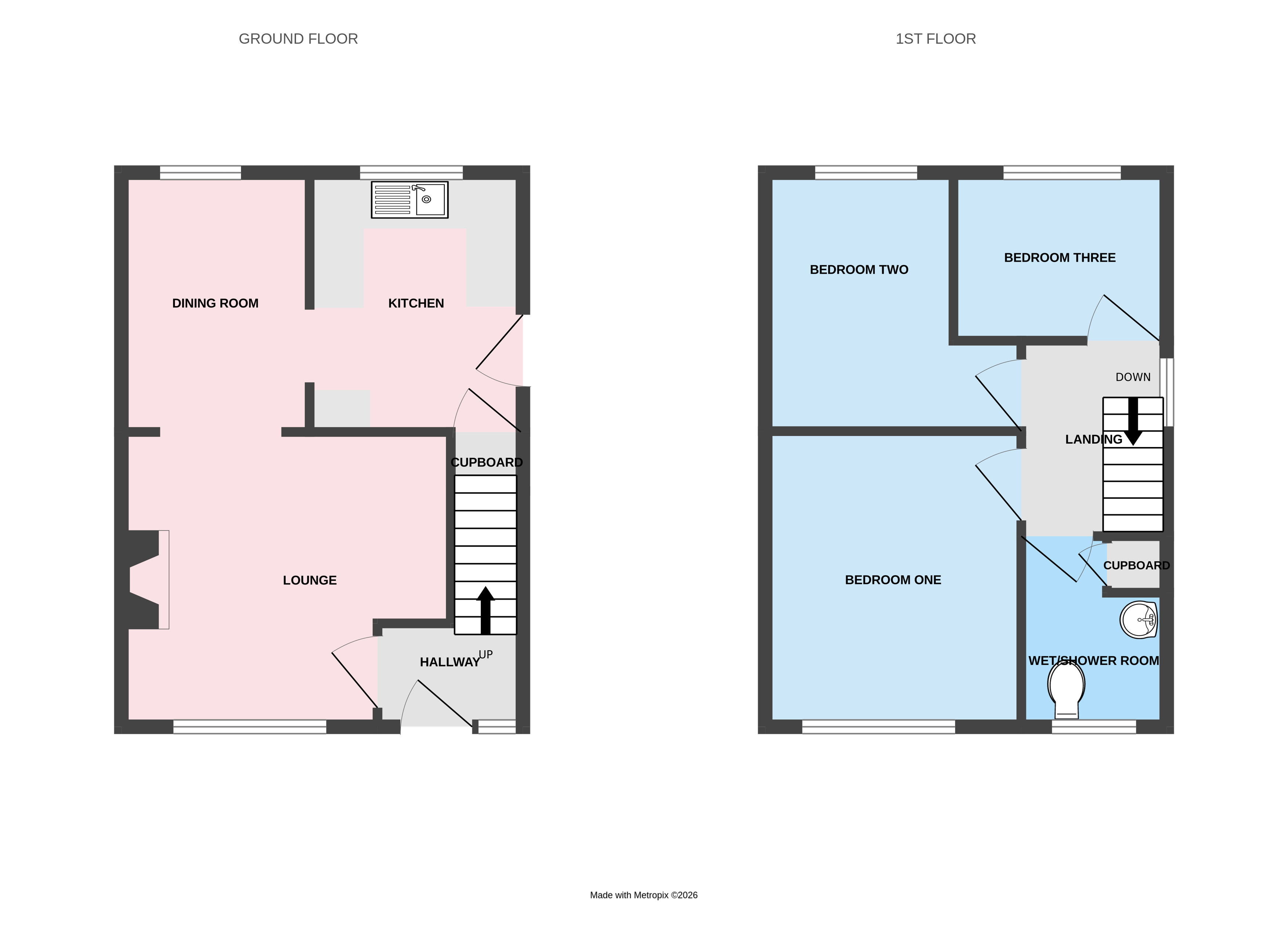 74, Malvern Crescent, Telford floorplan