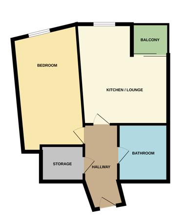 Apt 1205, Jefferson Place, Green Quarter floorplan
