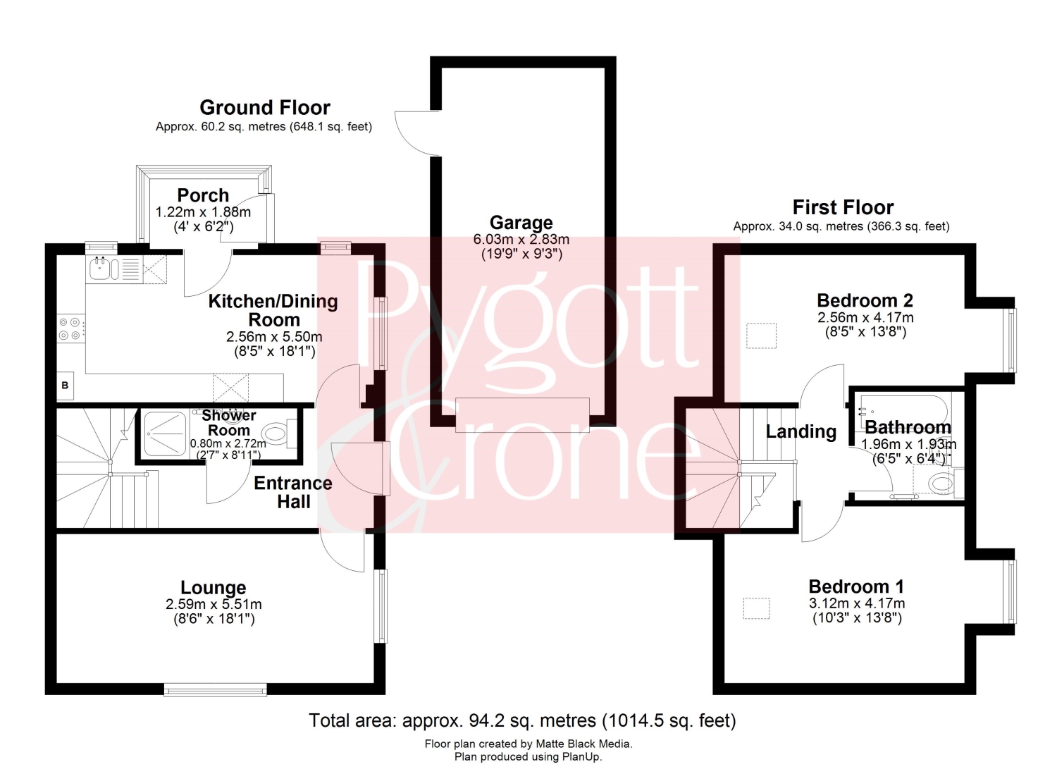 15, Belle Vue Close, Spalding floorplan
