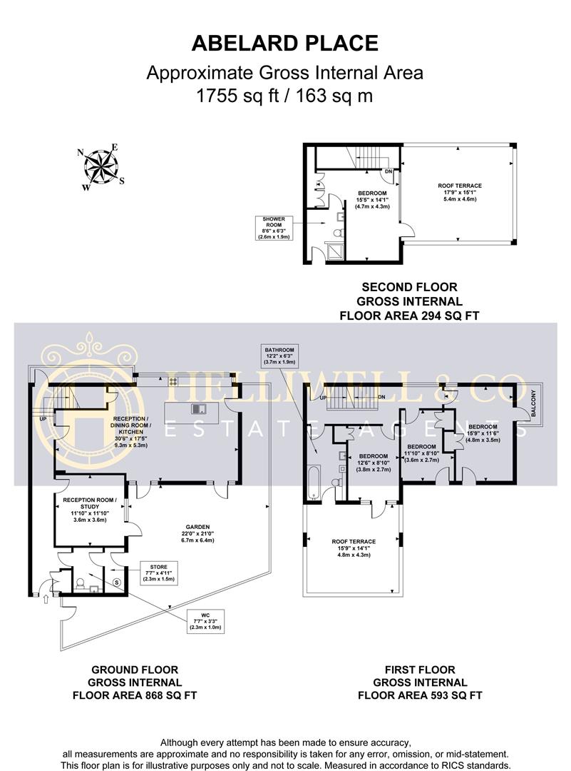 5, Abelard Place, London floorplan
