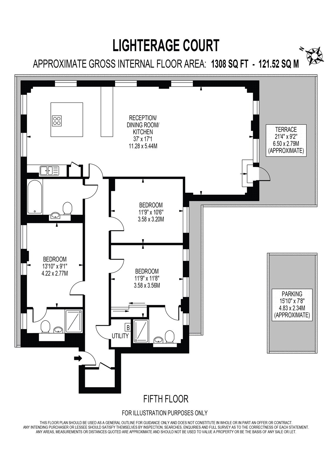 24,, Lighterage Court, Brentford floorplan