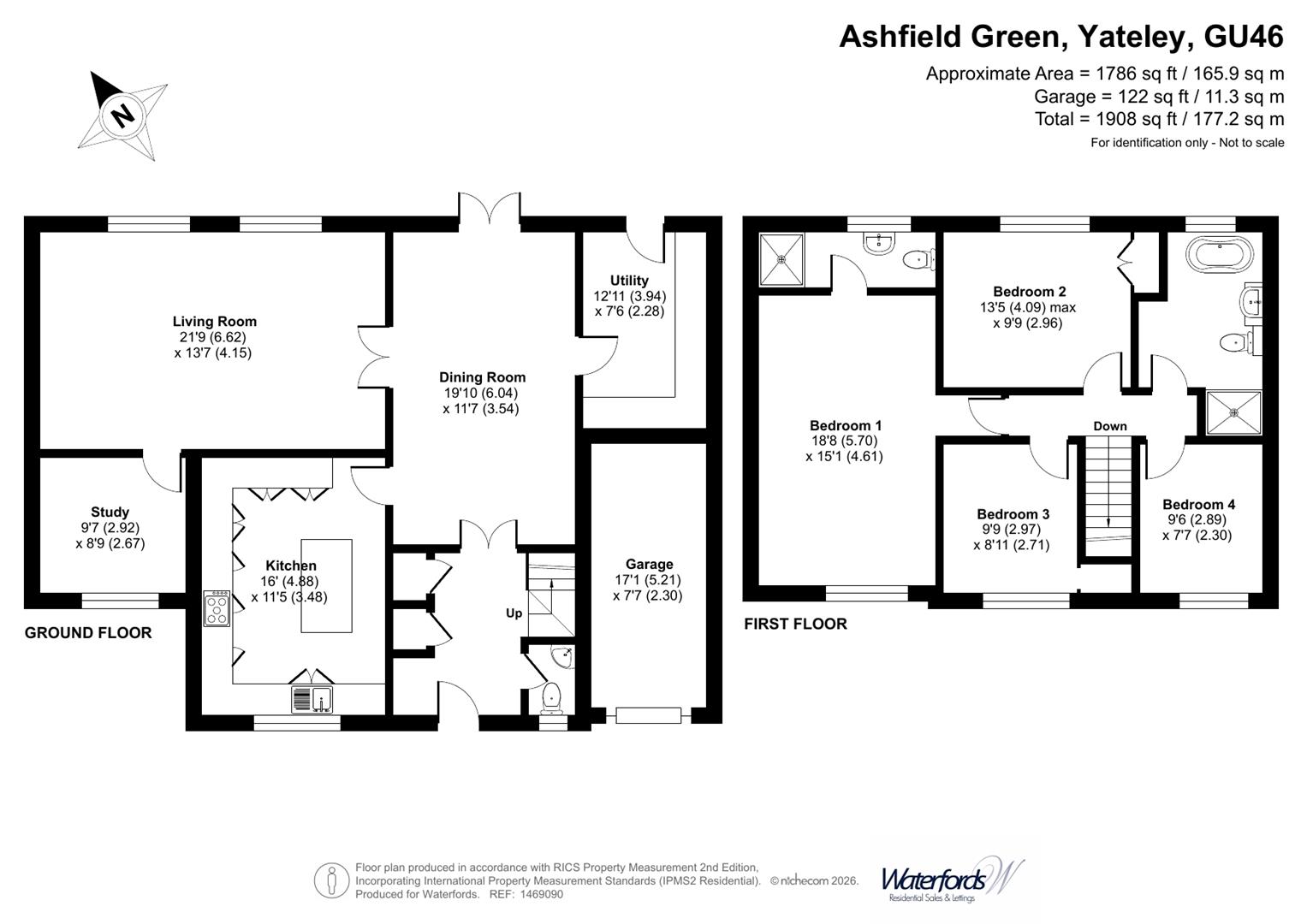 1, Ashfield Green, Hampshire floorplan