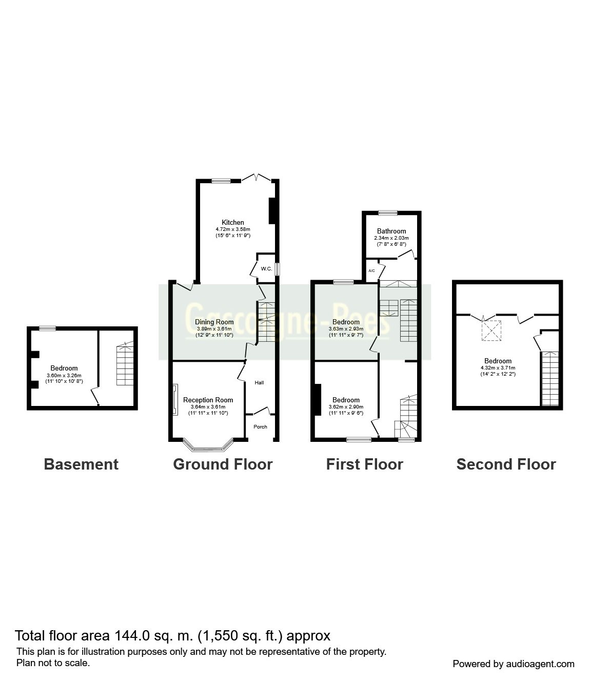 4 Bedrooms End terrace house to rent in Martyr Road, Guildford GU1