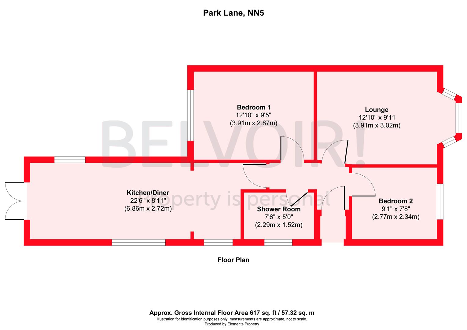 Park Lane, Northampton floorplan