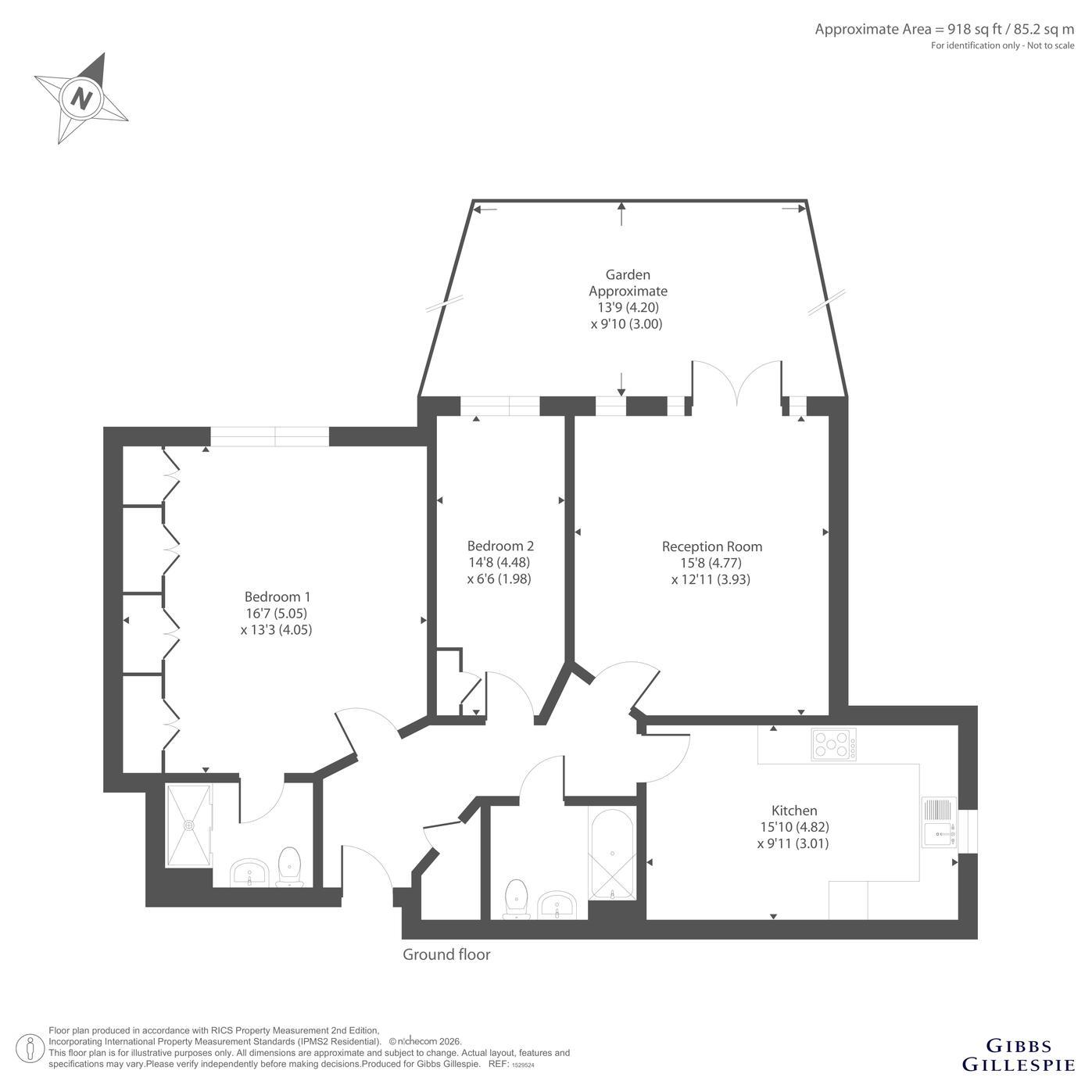 Ducks Hill Road, Northwood floorplan