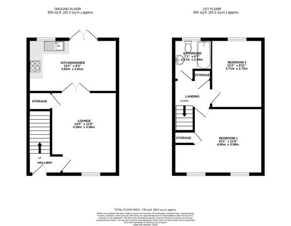 23, Raad Bridjeen, Peel floorplan