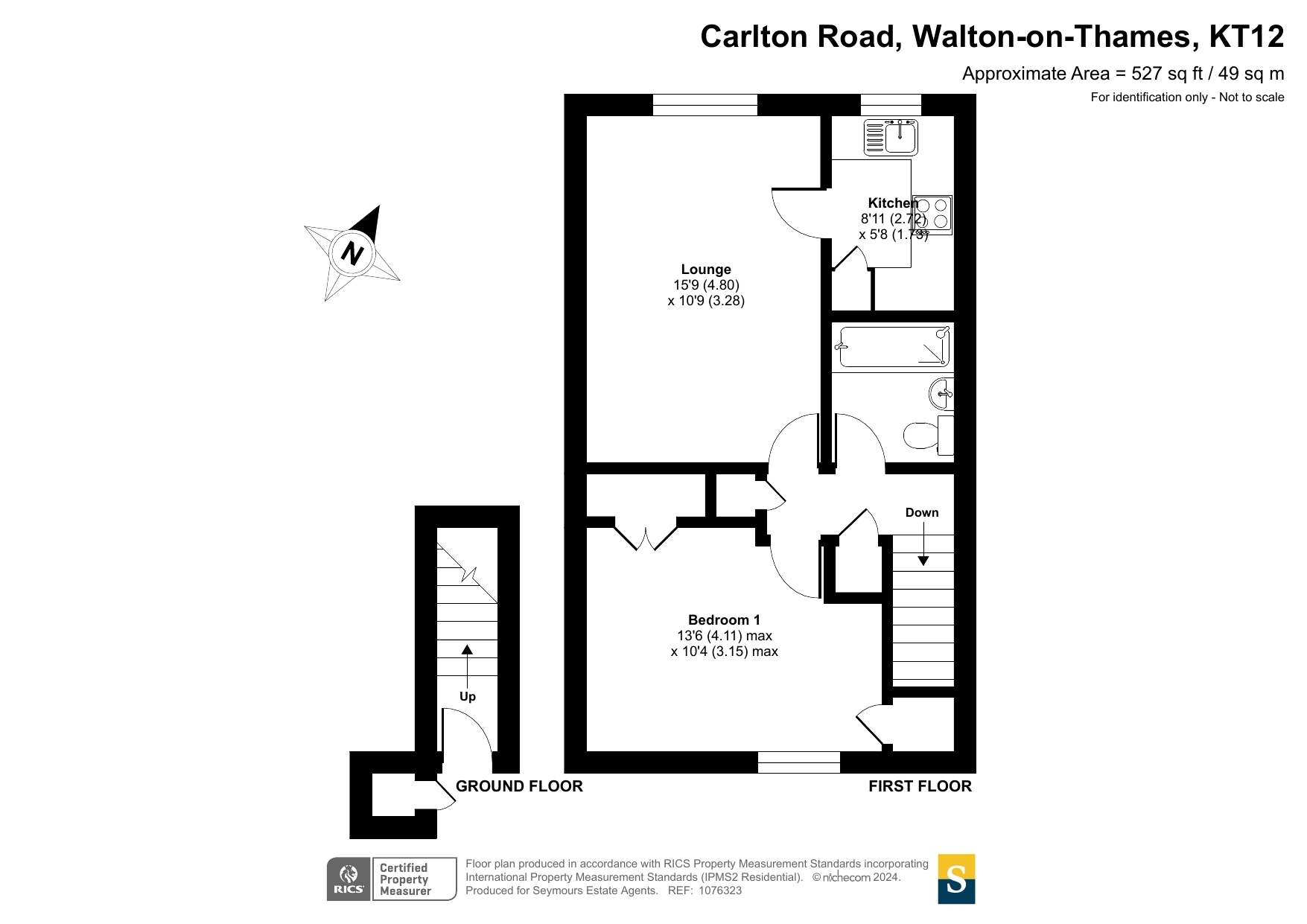 2, Carlton Road, Surrey floorplan