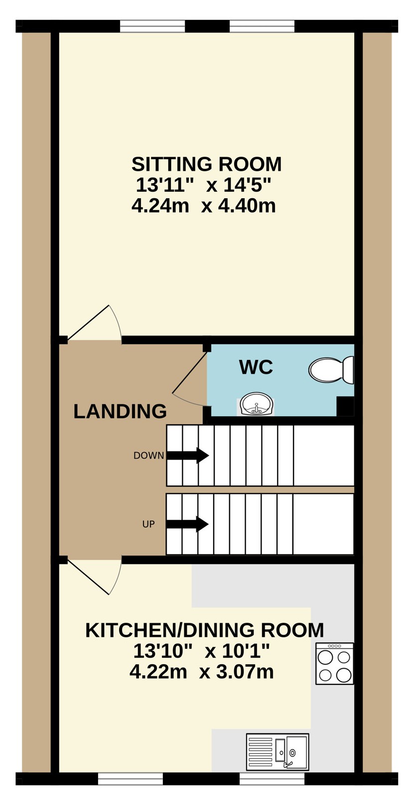 5 The Old Rice Mill, Lifton Devon, Devon floorplan