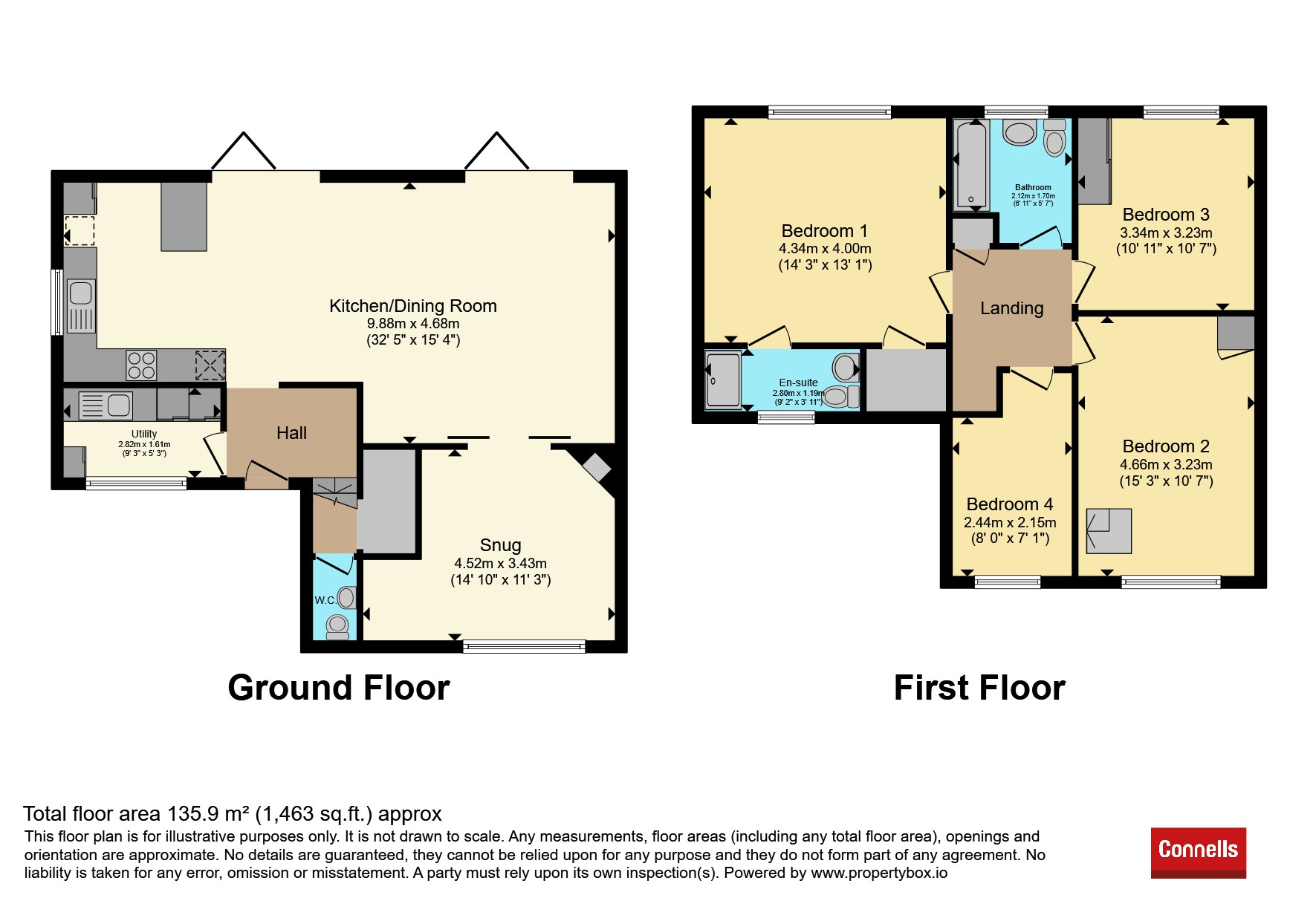 60, Wilshere Crescent, Hitchin floorplan