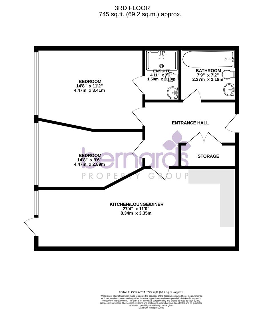 44-46 Palmerston Road, Southsea floorplan