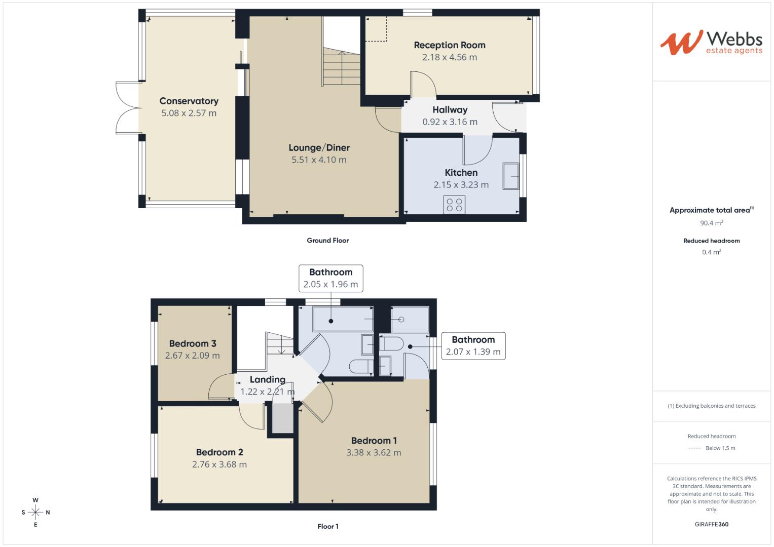 4, Teddesley Way, Staffordshire floorplan