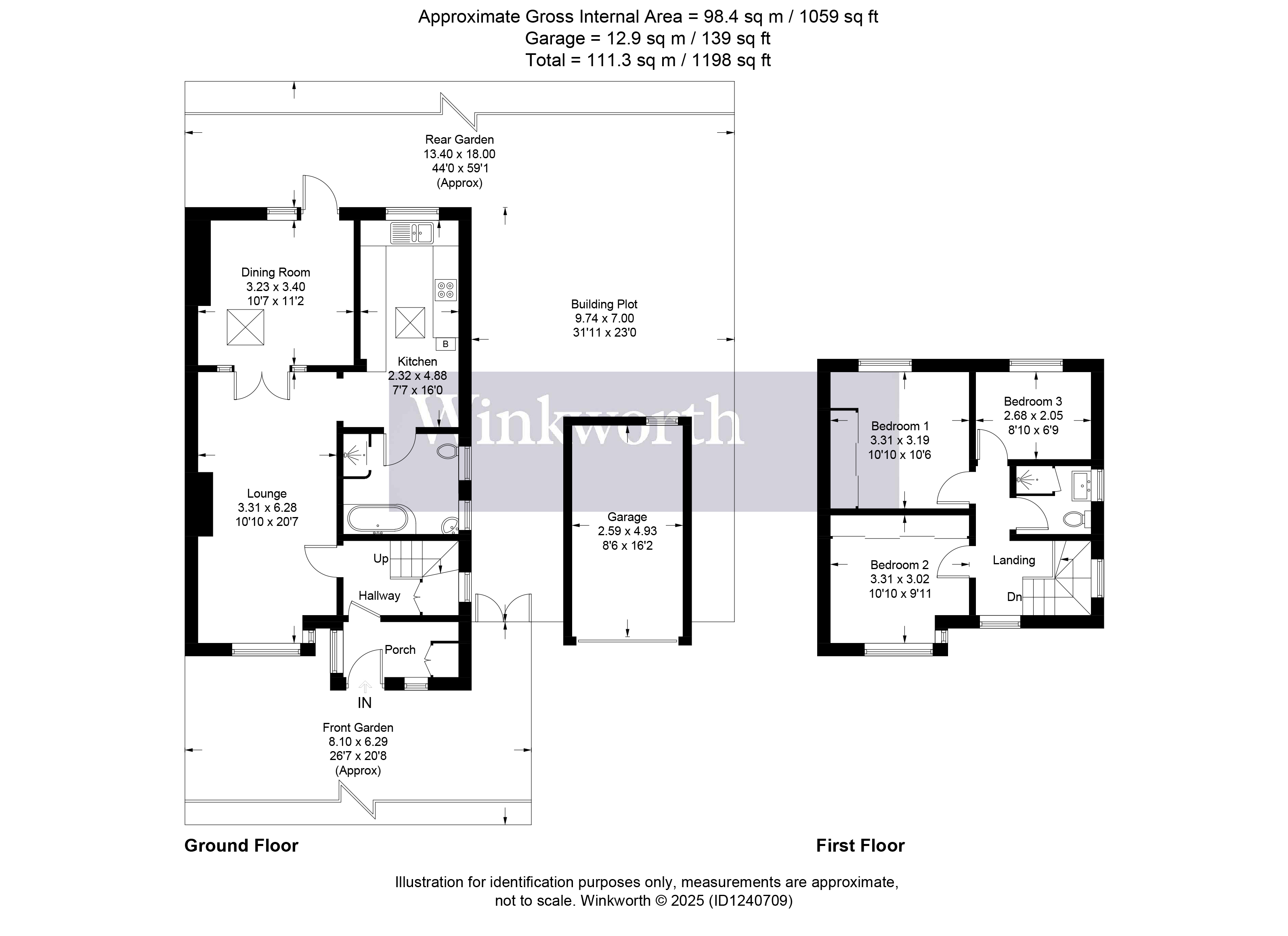 38, Cardinal Avenue, Hertfordshire floorplan