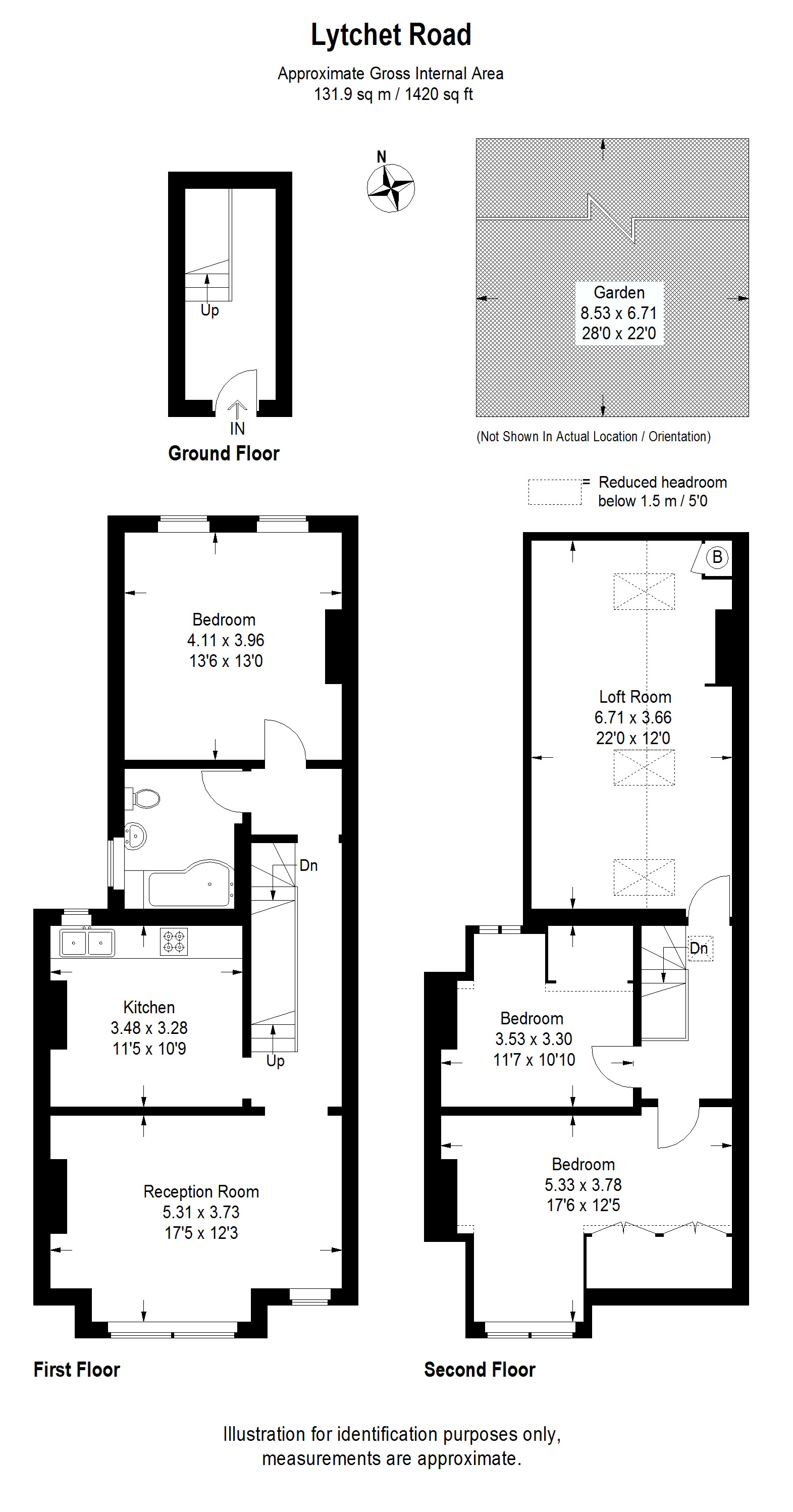 7, Lytchet Road, Bromley floorplan
