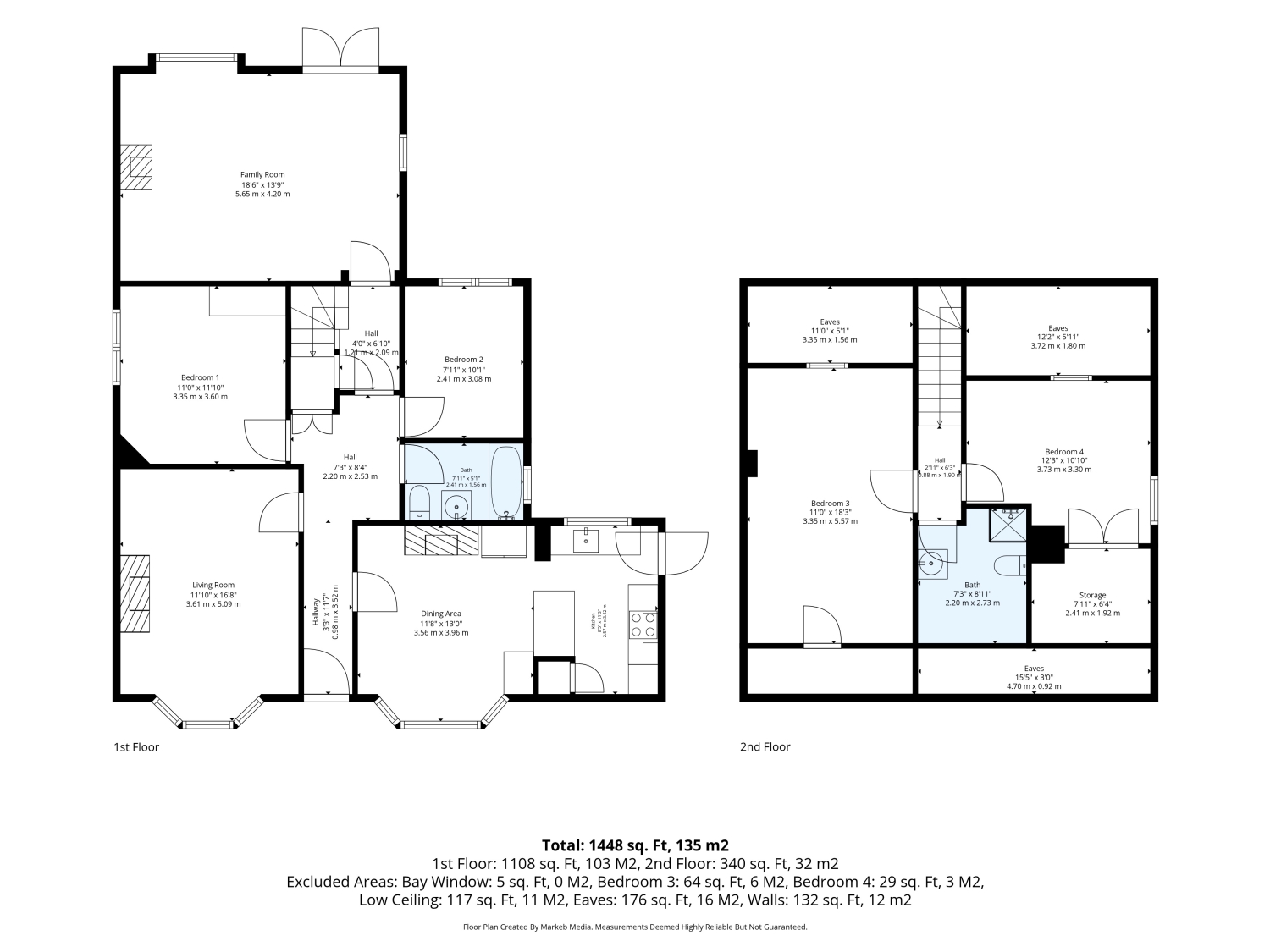 12, The Green, Sheffield floorplan
