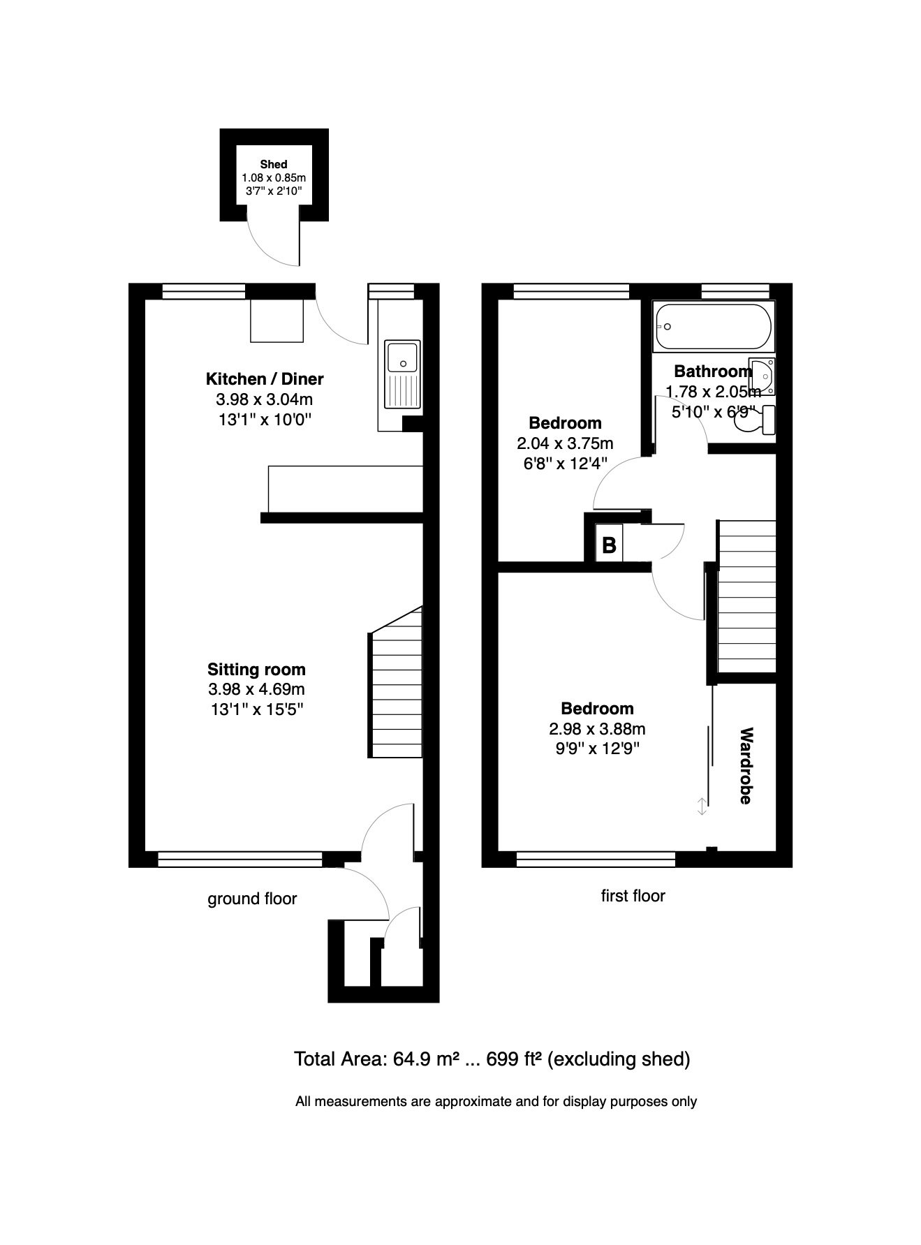 42, Larksfield, Swindon floorplan