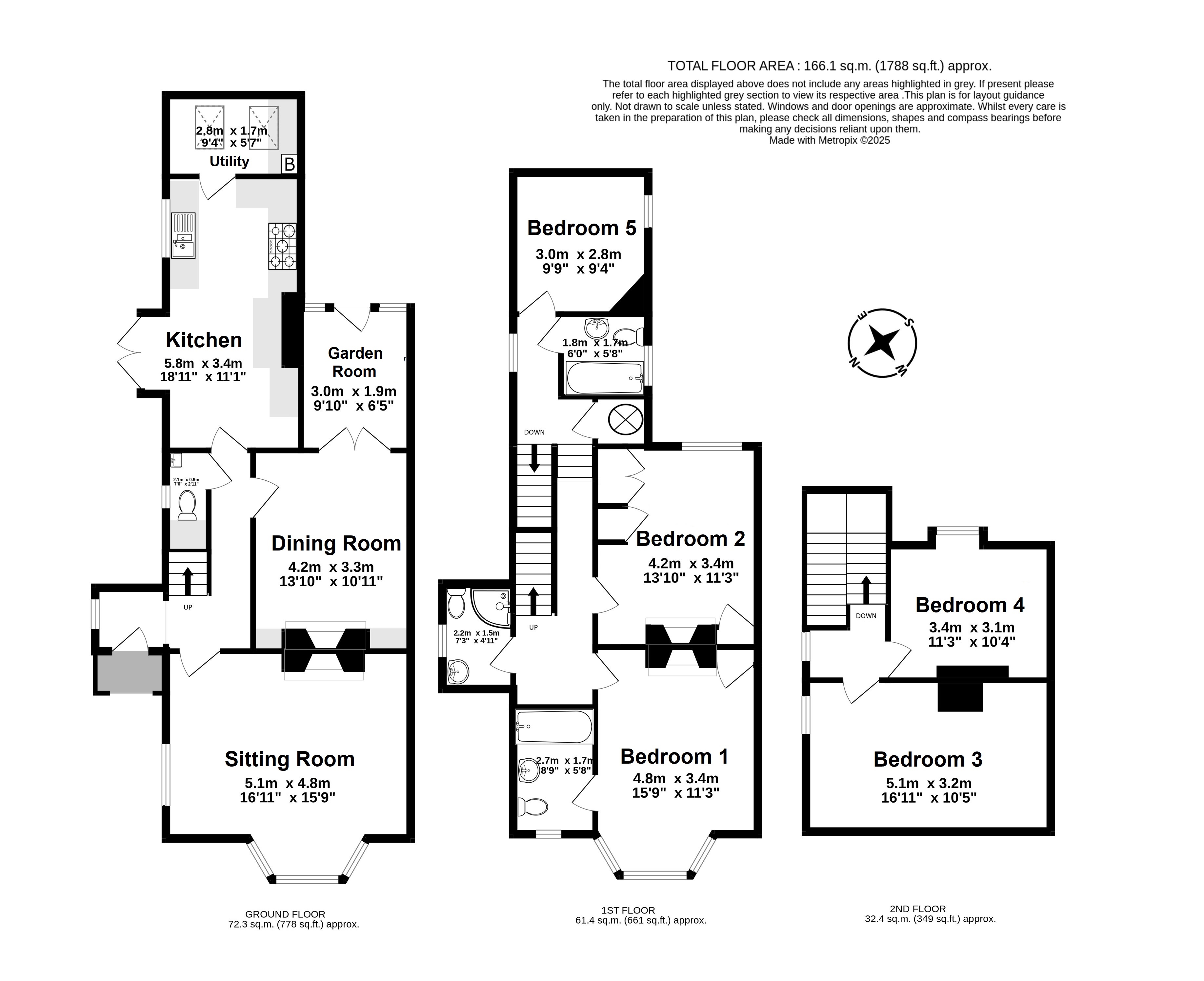 87, Gladstone Road, Walmer floorplan