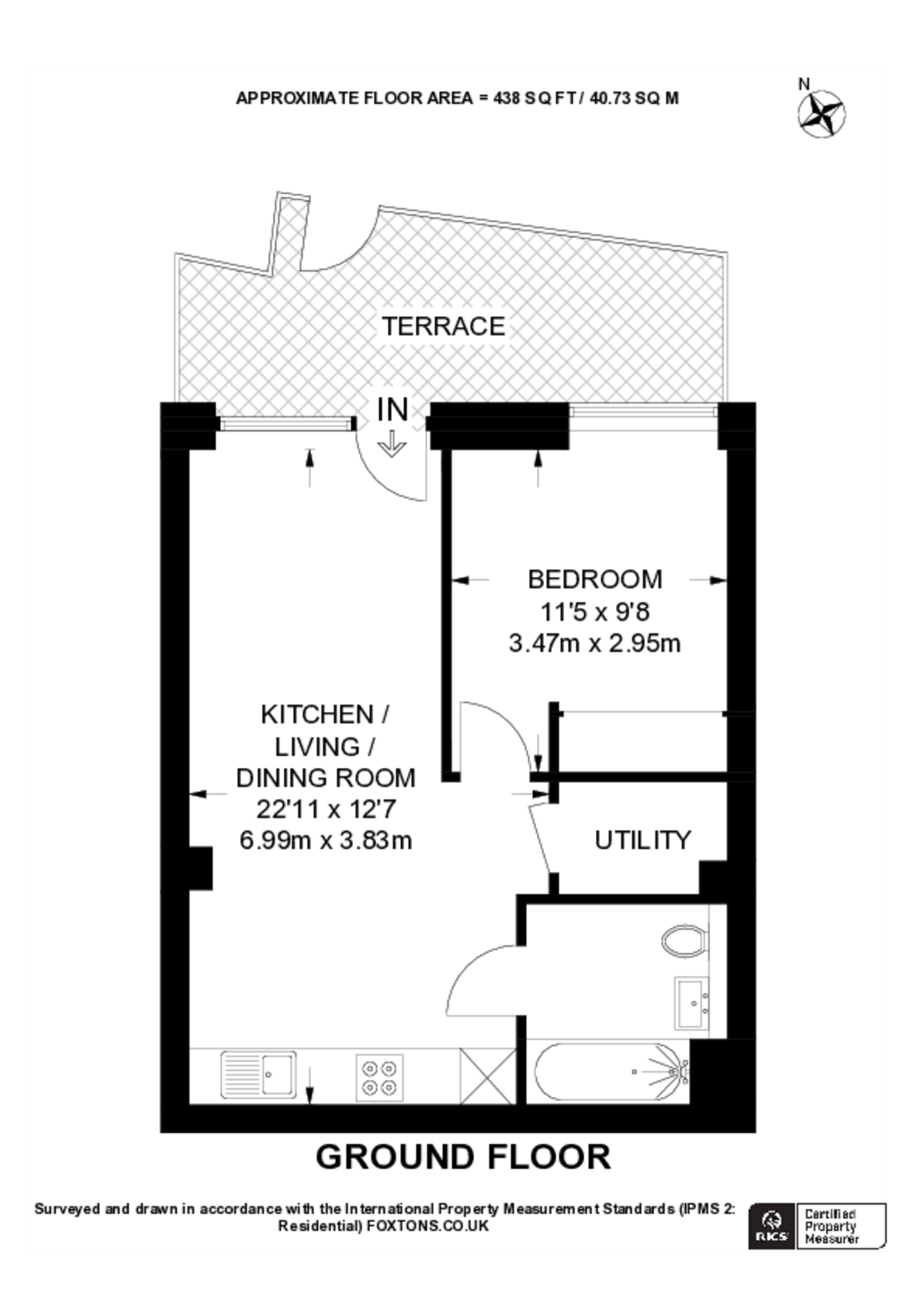 Colindale Gardens, Colindale floorplan