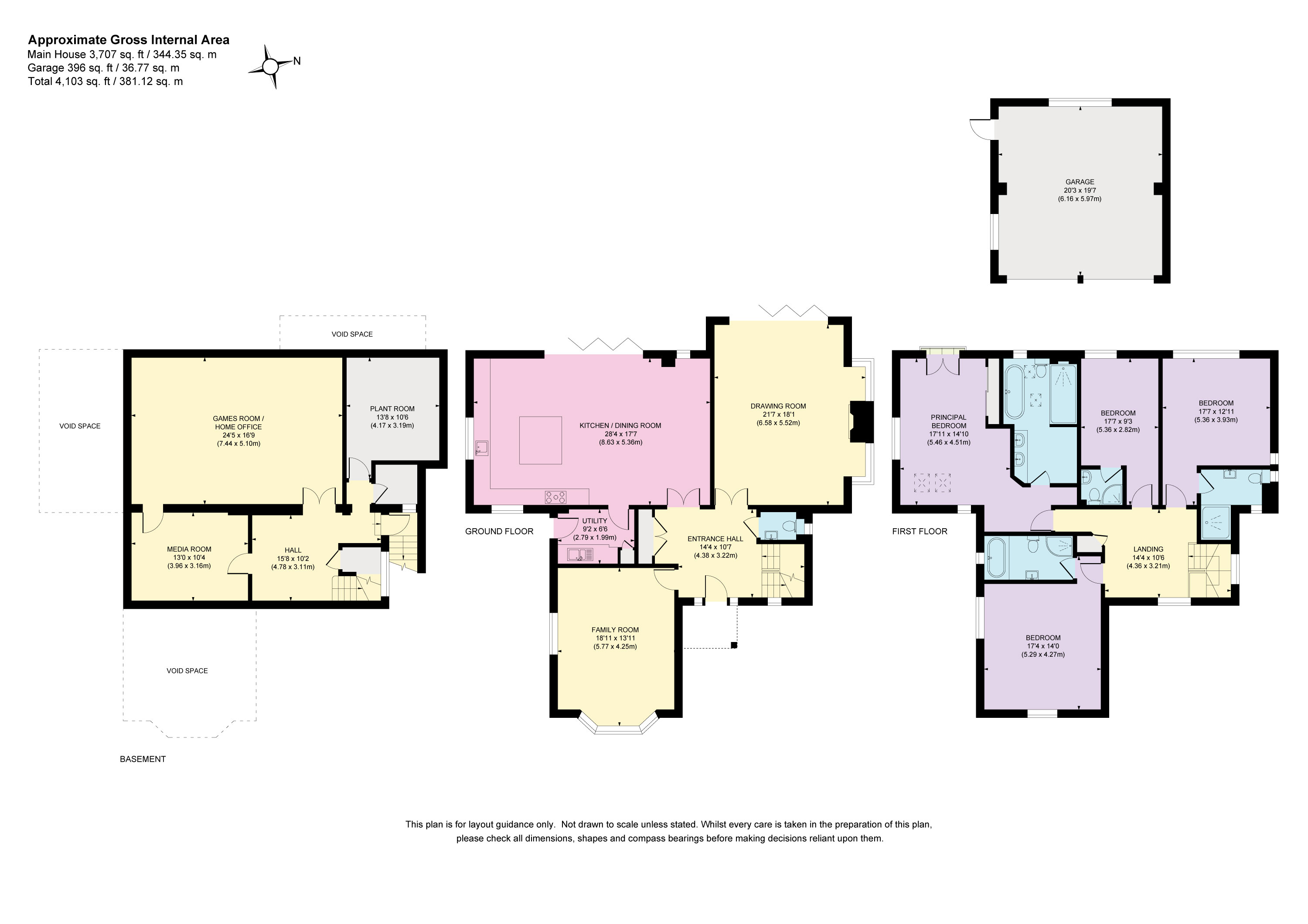 Wrotham House,, Knightons Lane, Godalming floorplan