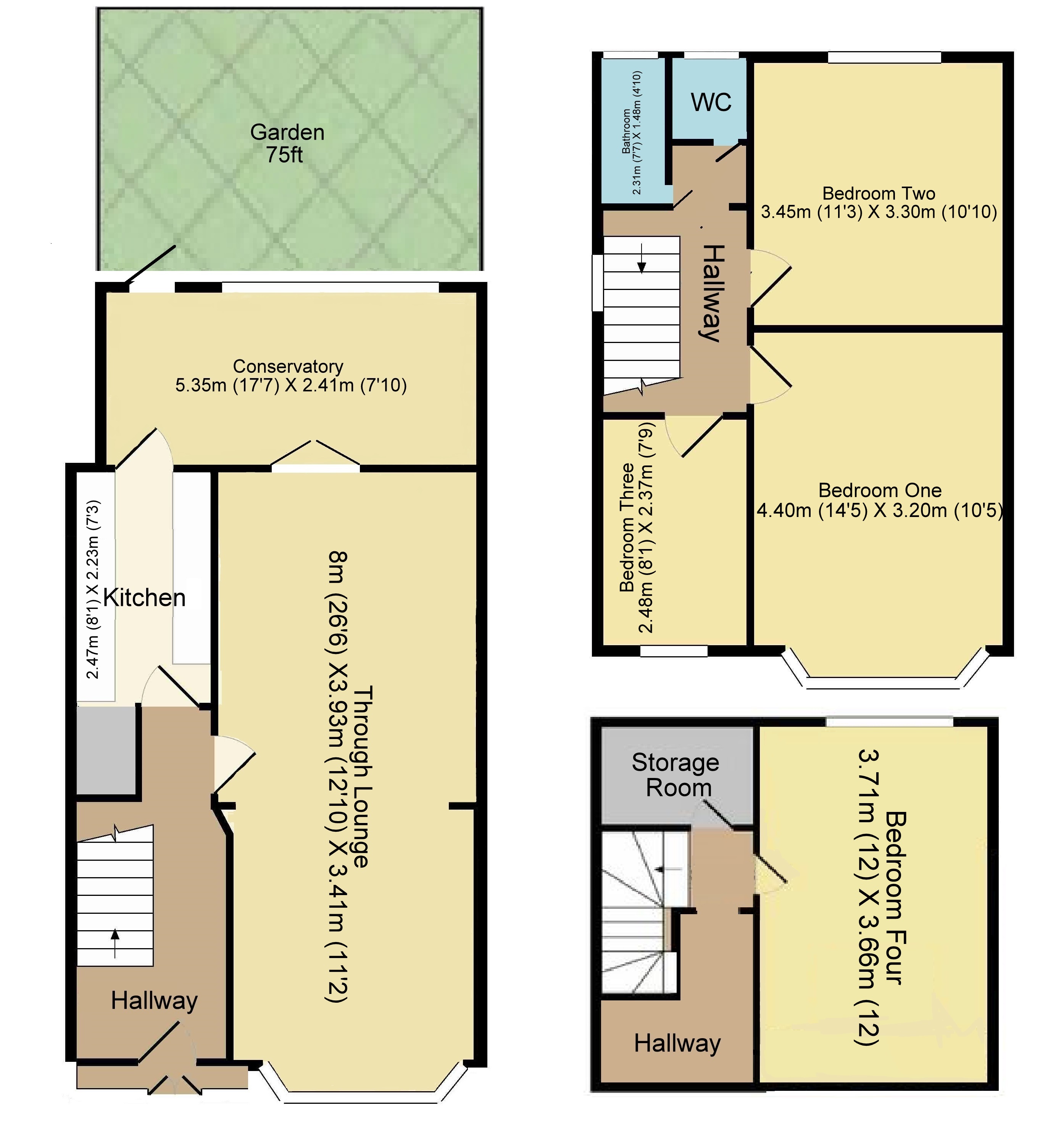 4 Bedrooms Terraced house for sale in Colin Crescent, London NW9