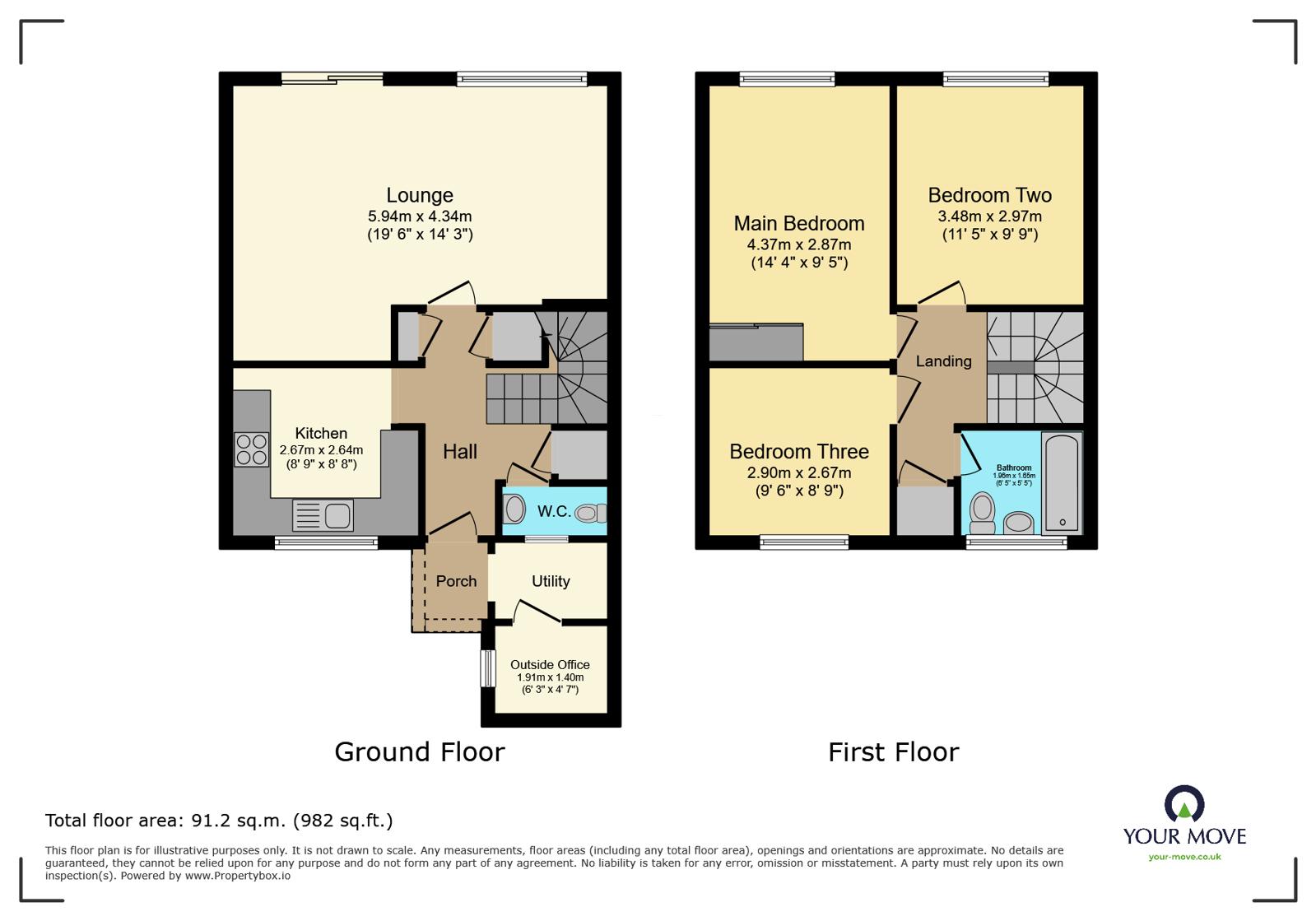 39, Linden Close, East Sussex floorplan