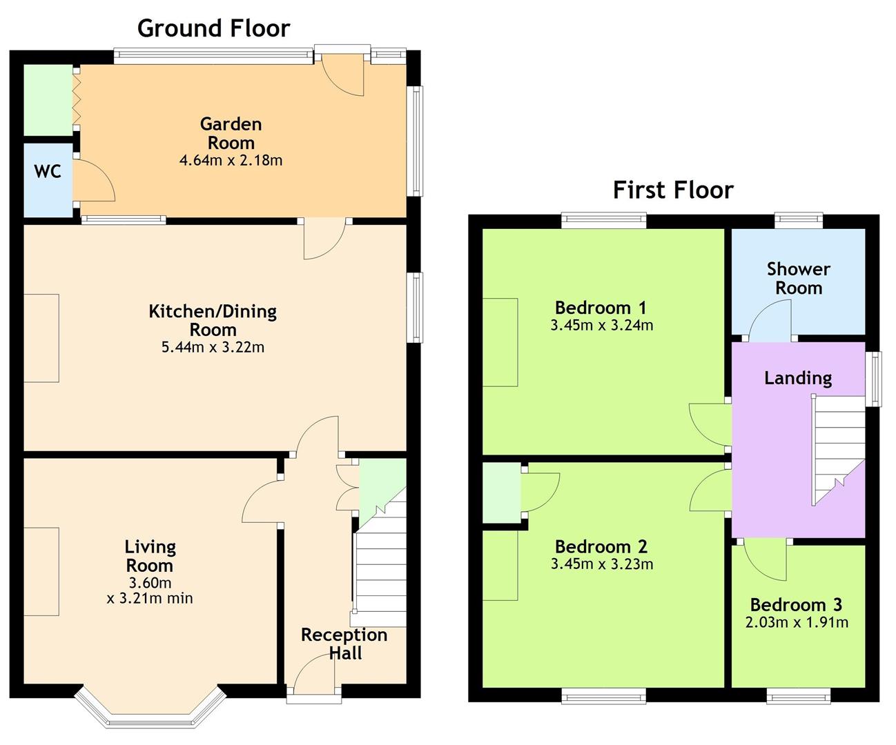 1, Grenville Terrace, Caldicot floorplan