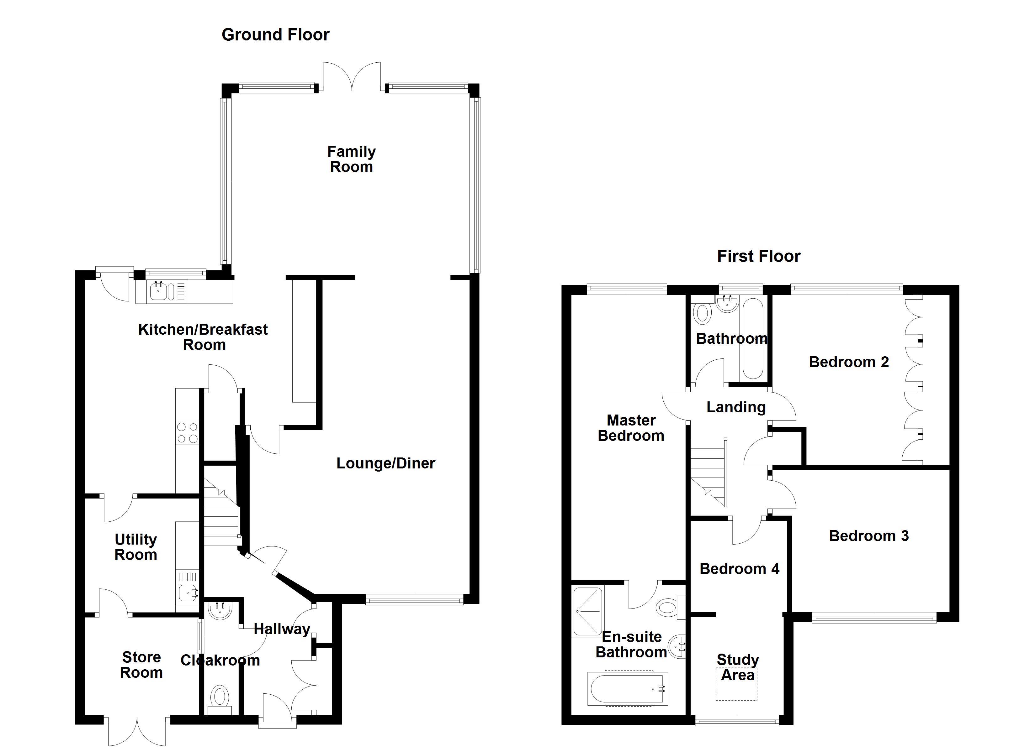 4 Bedrooms Semi-detached house for sale in Graitney Close, Cleeve, North Somerset BS49