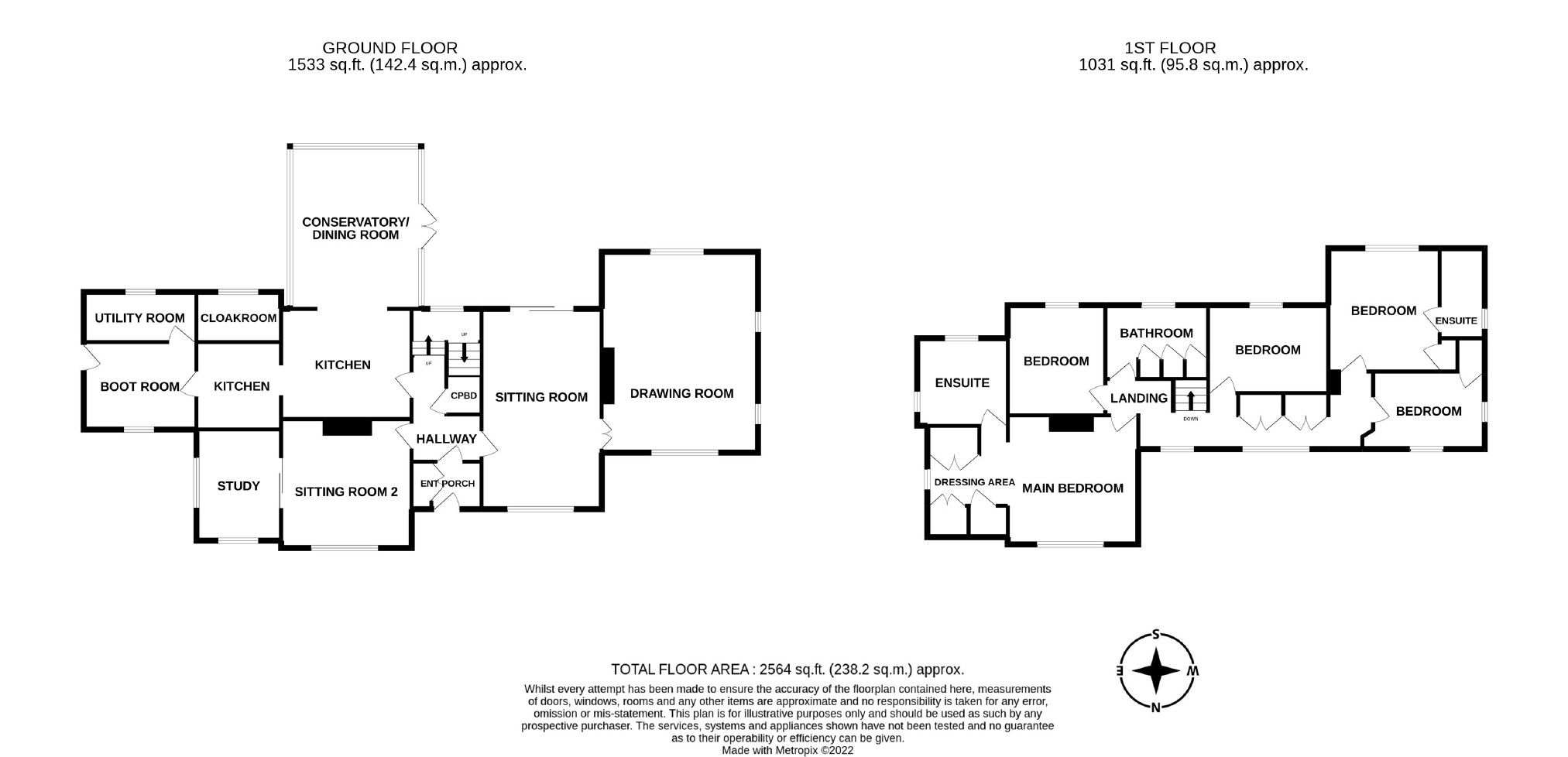 Upper Welland Road, Malvern, Worcestershire WR14, 5 bedroom detached