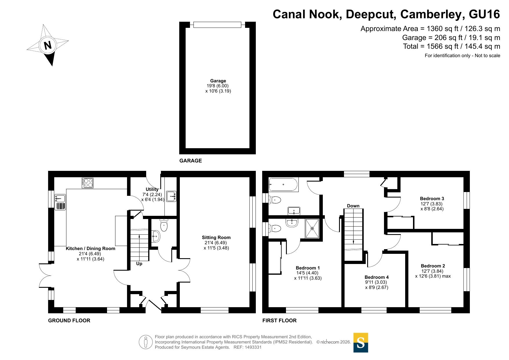 2, Canal Nook, Camberley floorplan