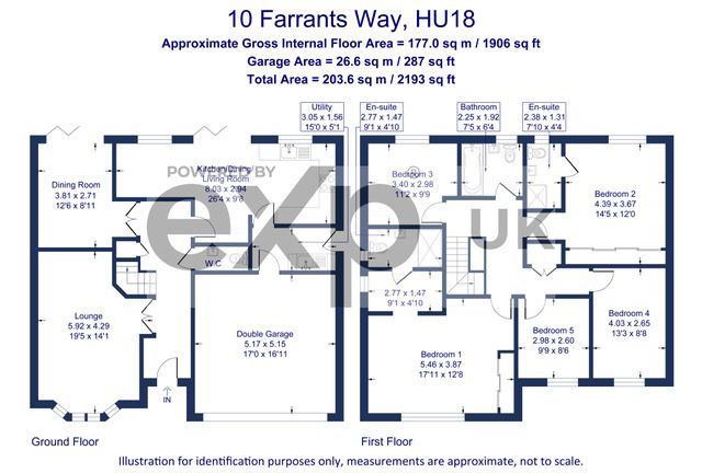 10, Farrants Way, Hornsea floorplan
