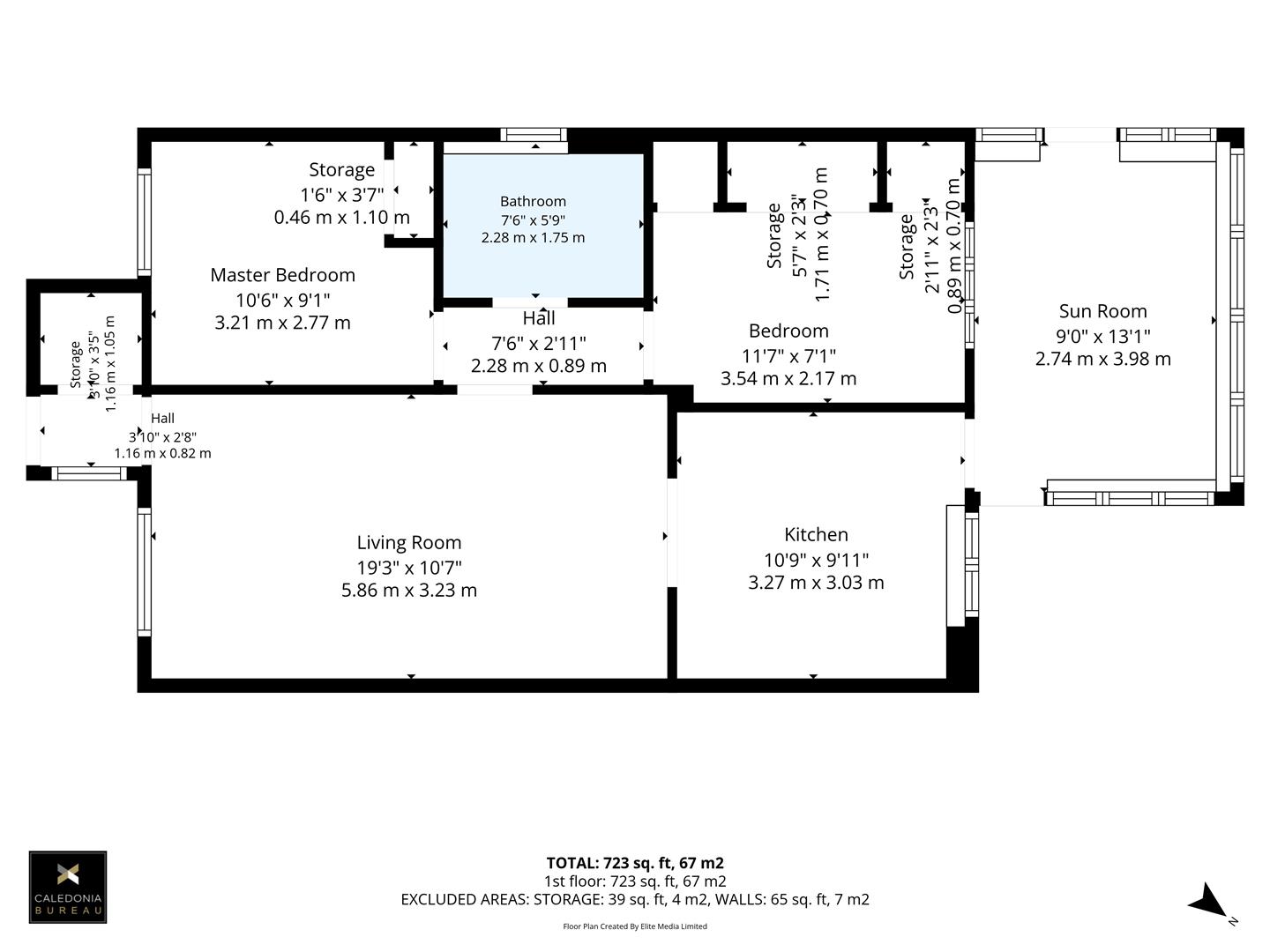 40, Harris Road, Glasgow floorplan