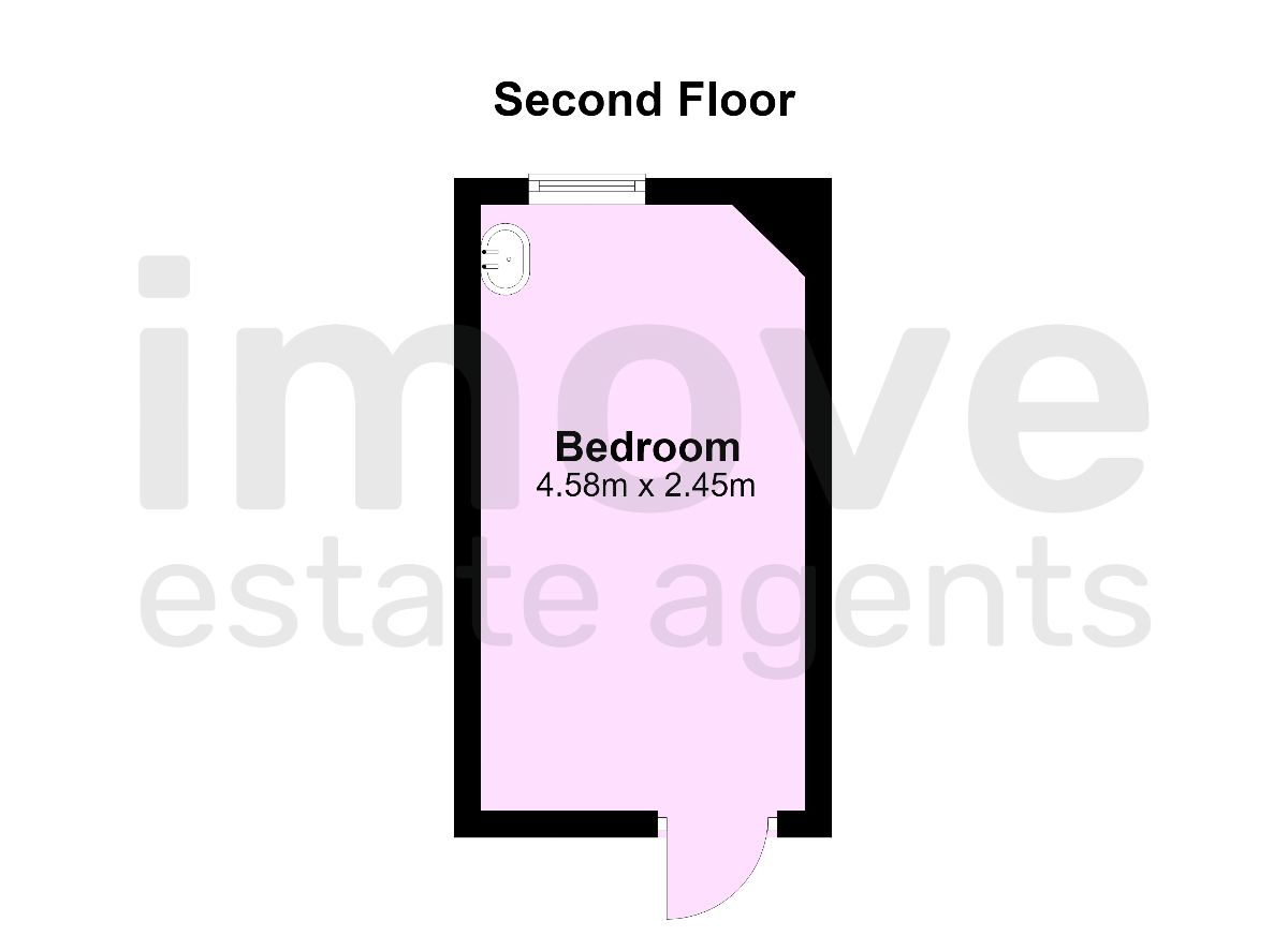 Room 9, Clifton Grove Hotel, 4 Clifton Grove, Torquay floorplan