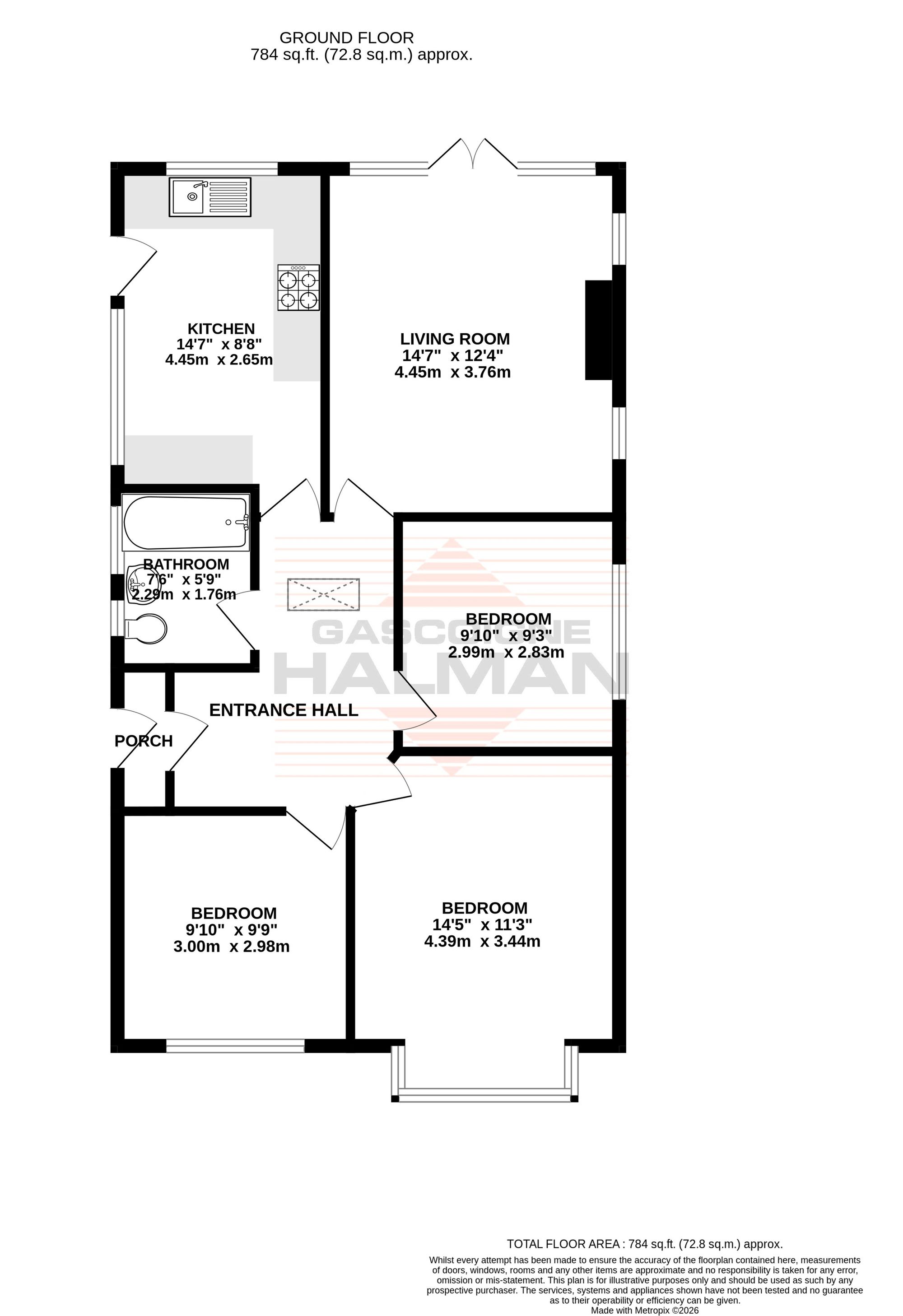 2 Wincham Road, Sale floorplan