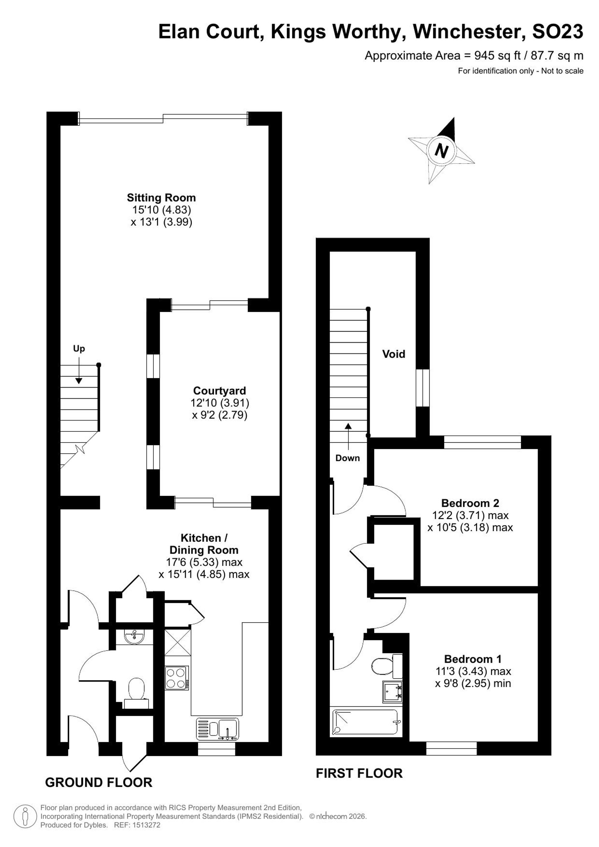 3a Elan Court, Winchester floorplan