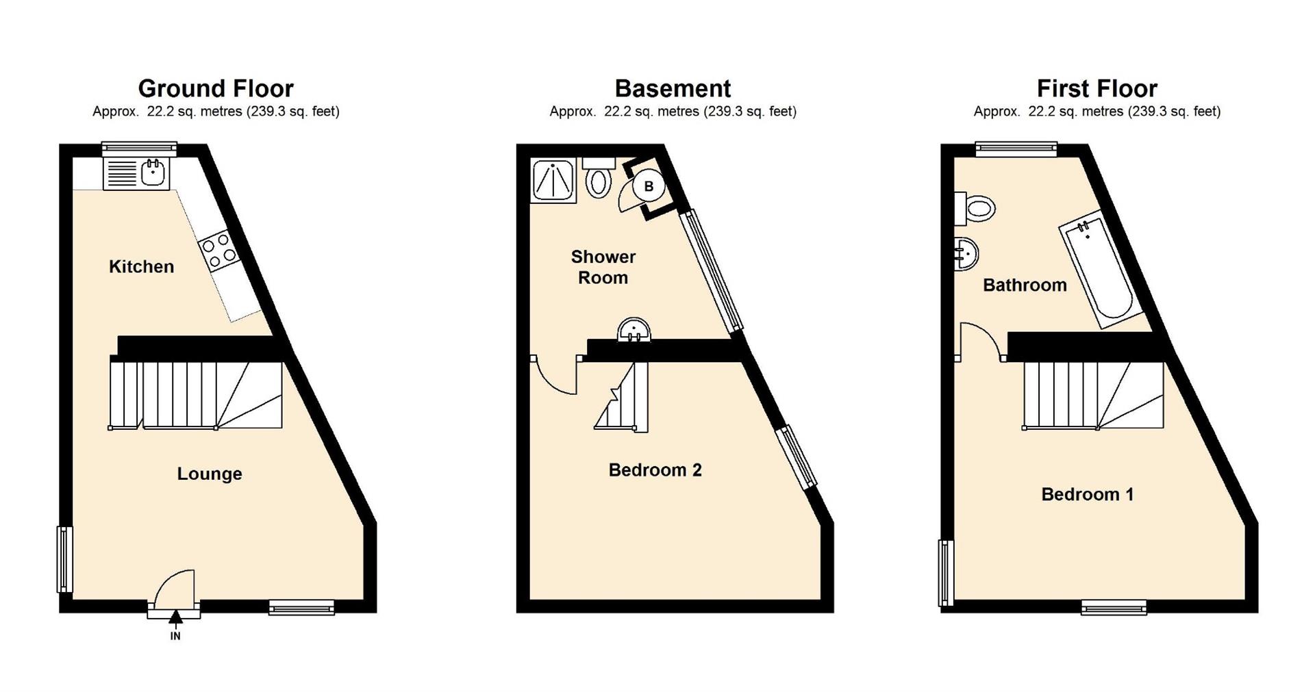 2 bed end terrace house for sale in Grane Road, Haslingden, Rossendale